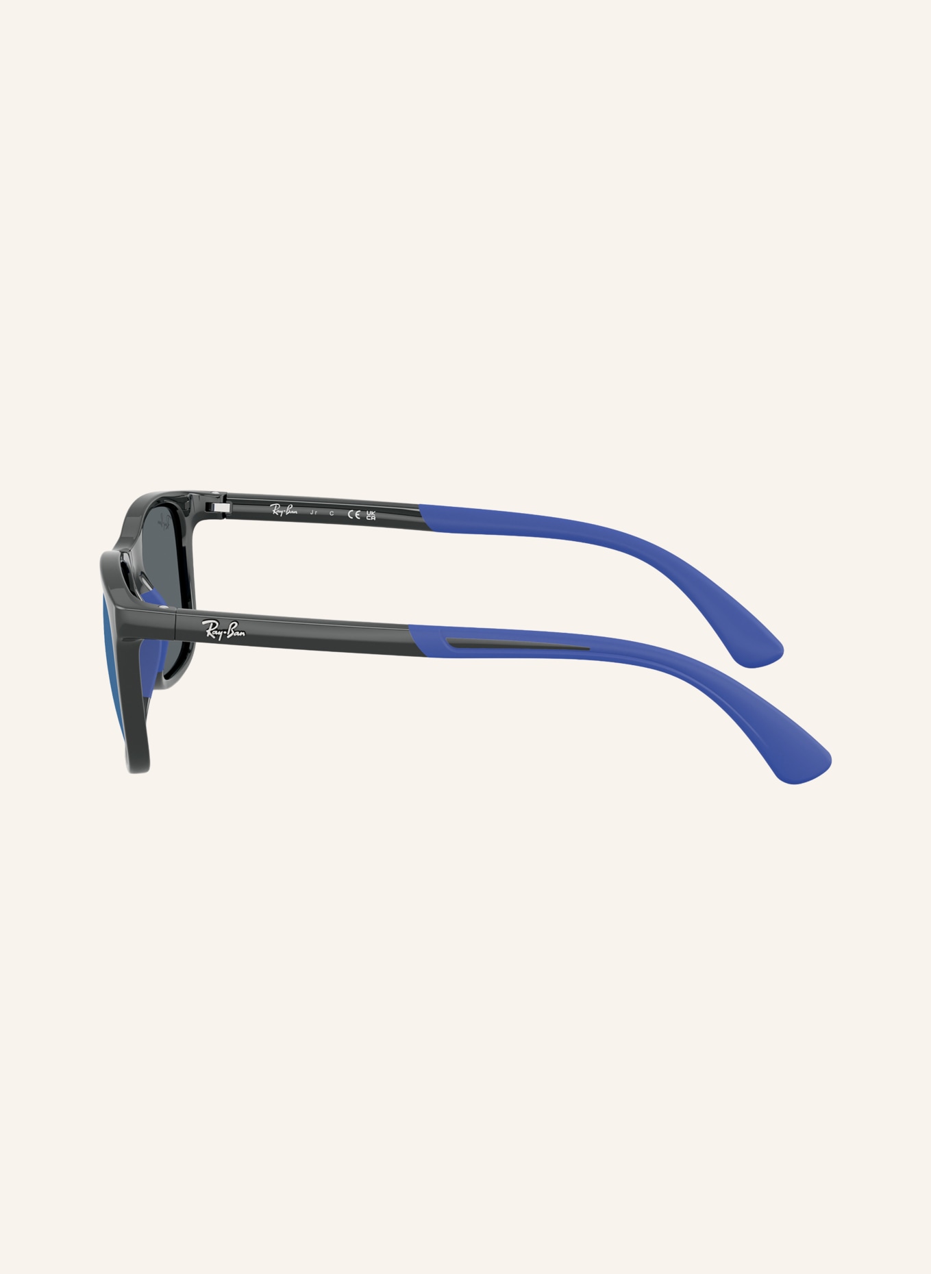 Ray-Ban Sonnenbrille RB9084S: DUNKELGRAU/ BLAU VERSPIEGELT