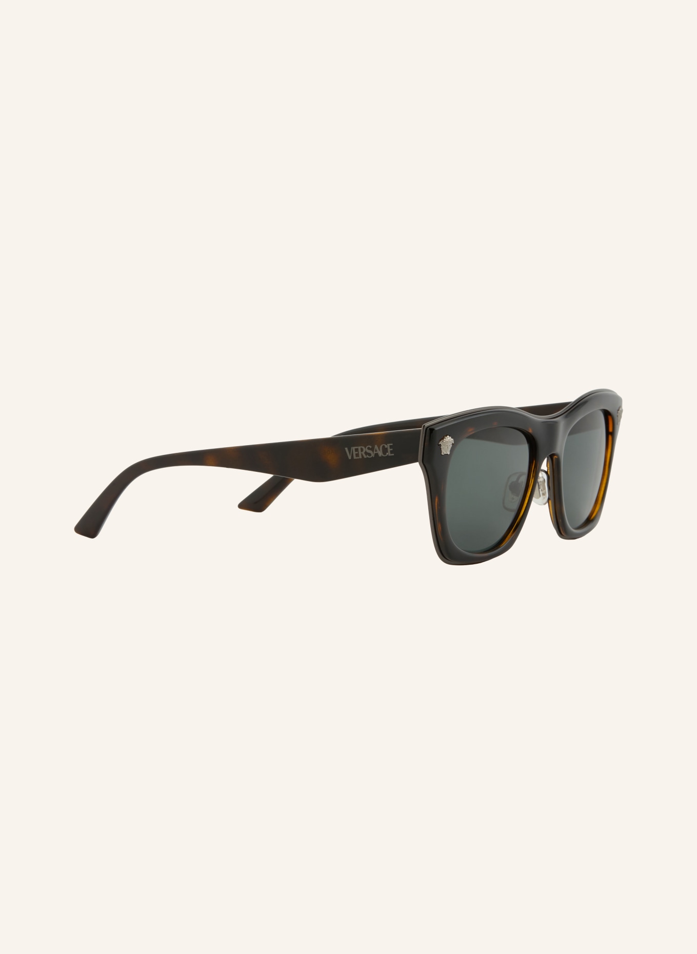 VERSACE Sonnenbrille VE2272: HAVANA/ DUNKELGRAU