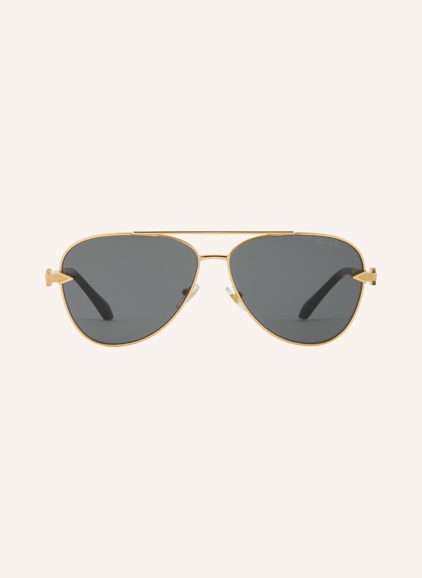 VERSACE Sonnenbrille VE2283: GOLD/ DUNKELGRAU