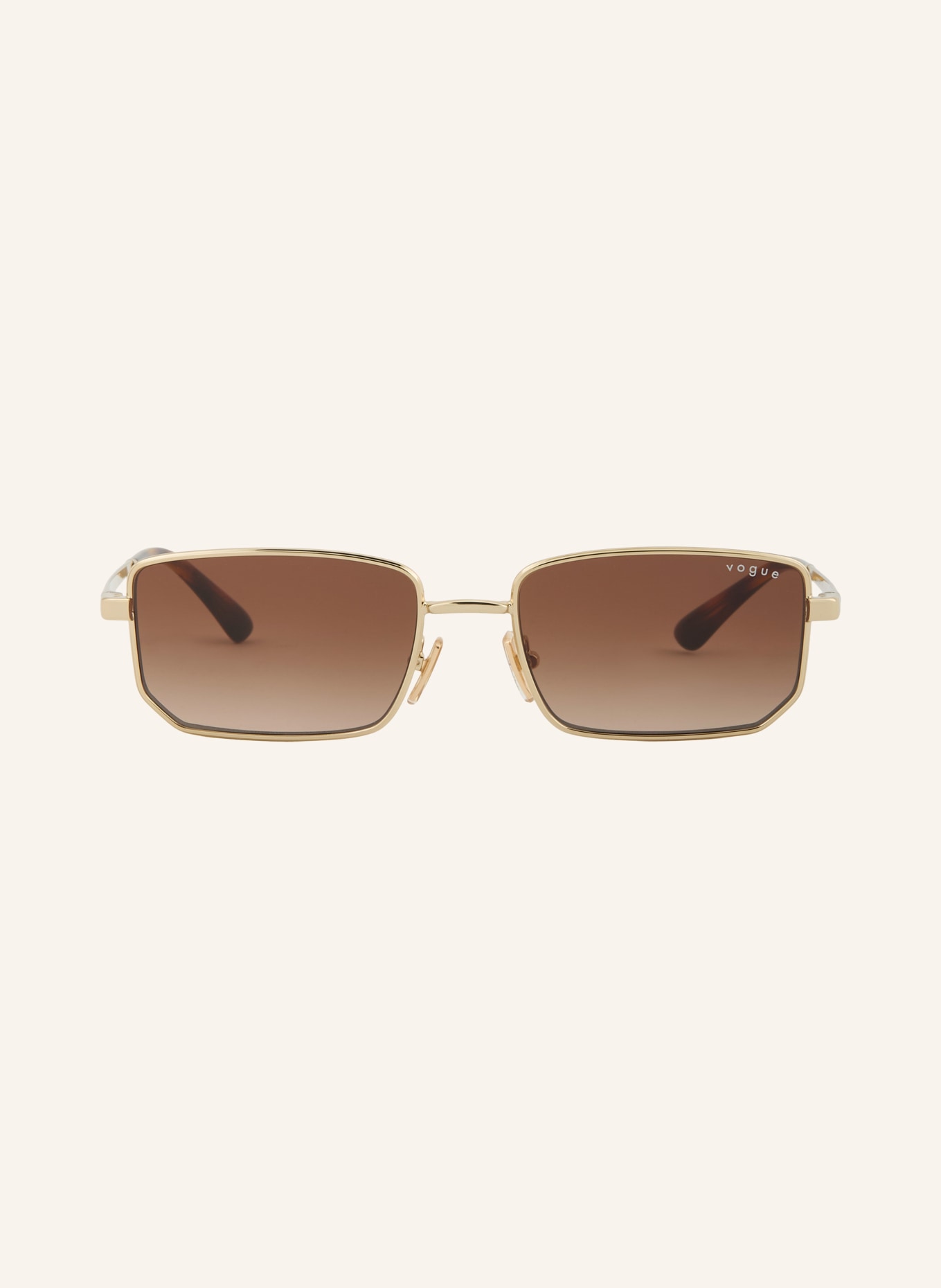VOGUE Sonnenbrille VO4352S: GOLD/ BRAUN VERLAUF