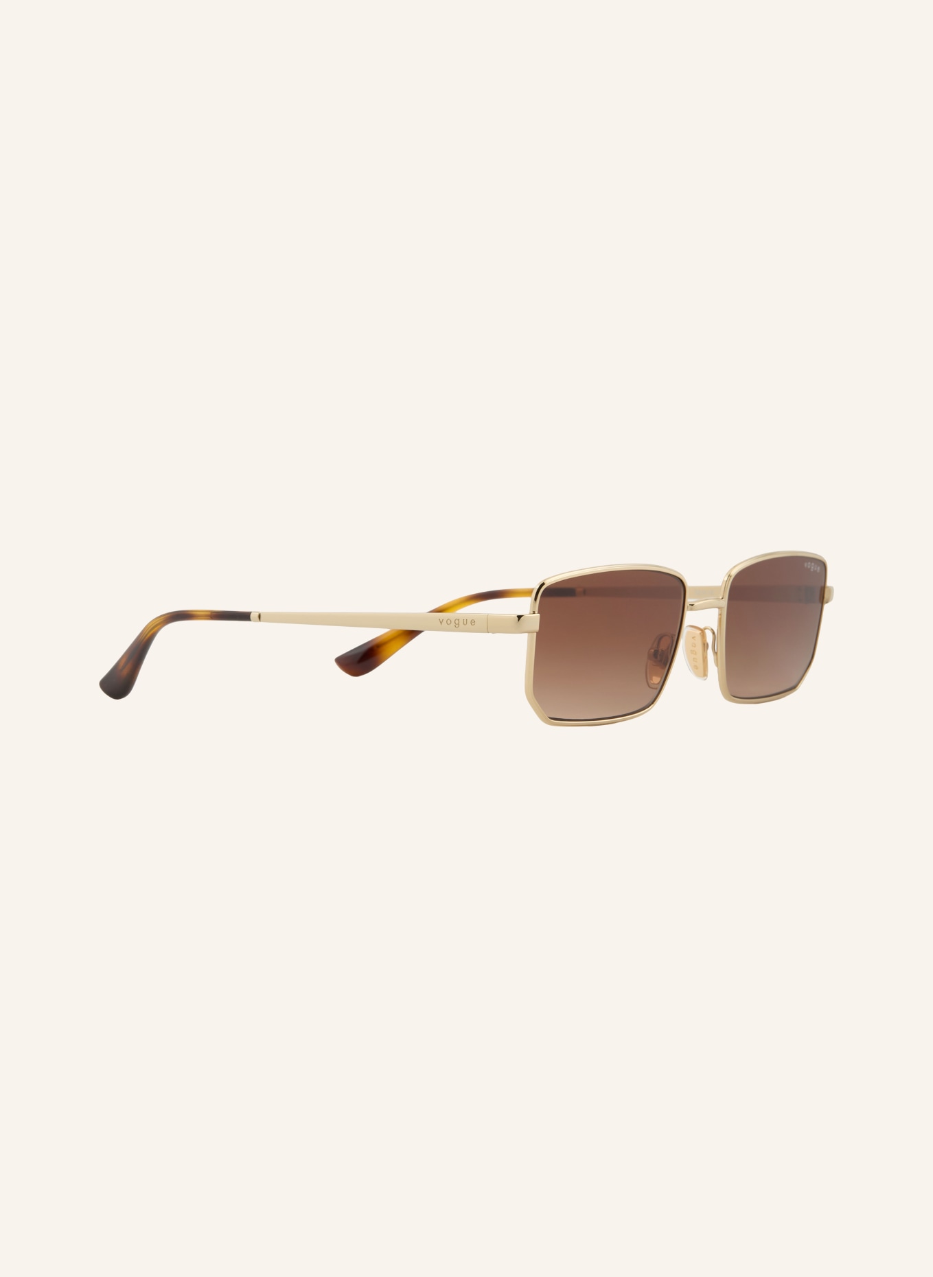 VOGUE Sonnenbrille VO4352S: GOLD/ BRAUN VERLAUF
