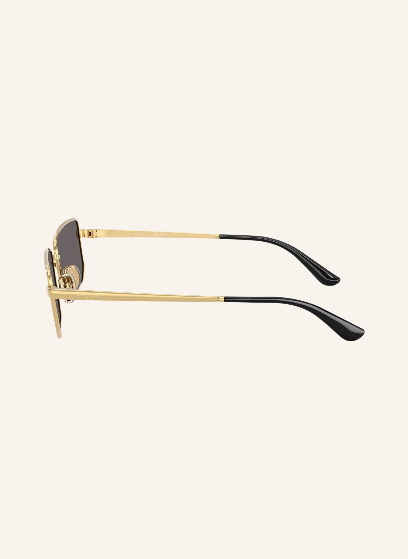 VOGUE Sonnenbrille VO4352S: GOLD/ DUNKELGRAU