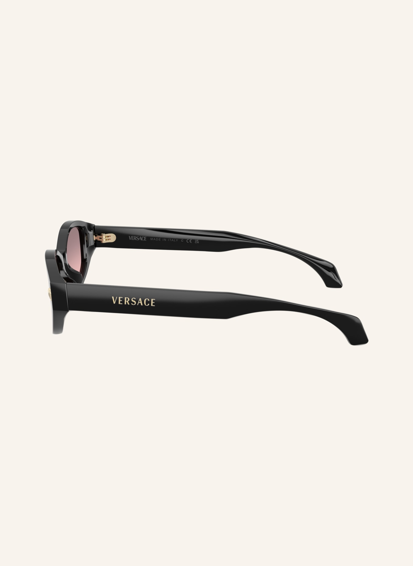 VERSACE Sonnenbrille VE4512D: SCHWARZ/ LILA VERLAUF