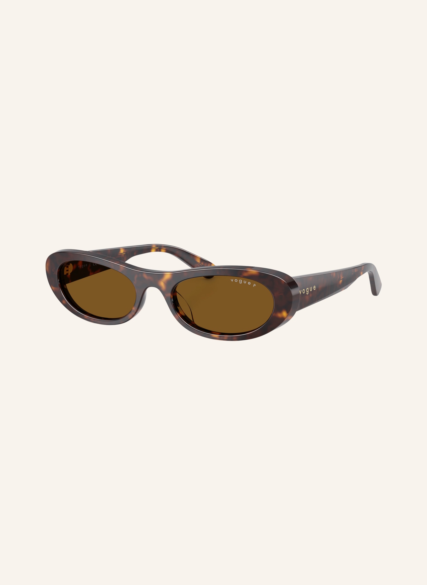 VOGUE Sunglasses VO5695SU: HAVANA/ DARK BROWN POLARIZED