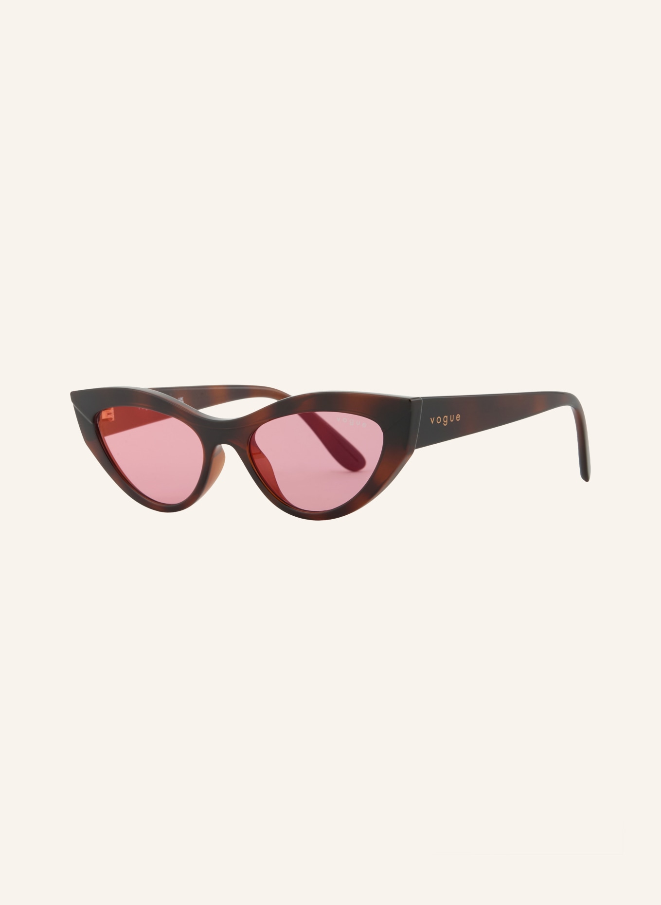 VOGUE Sonnenbrille VO5637SU: HAVANA/ ROSA VERSPIEGELT