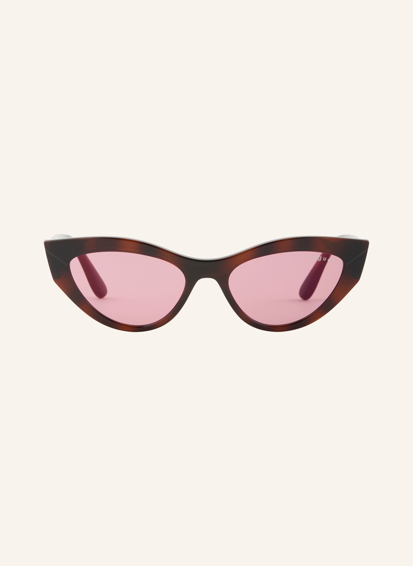 VOGUE Sonnenbrille VO5637SU: HAVANA/ ROSA VERSPIEGELT