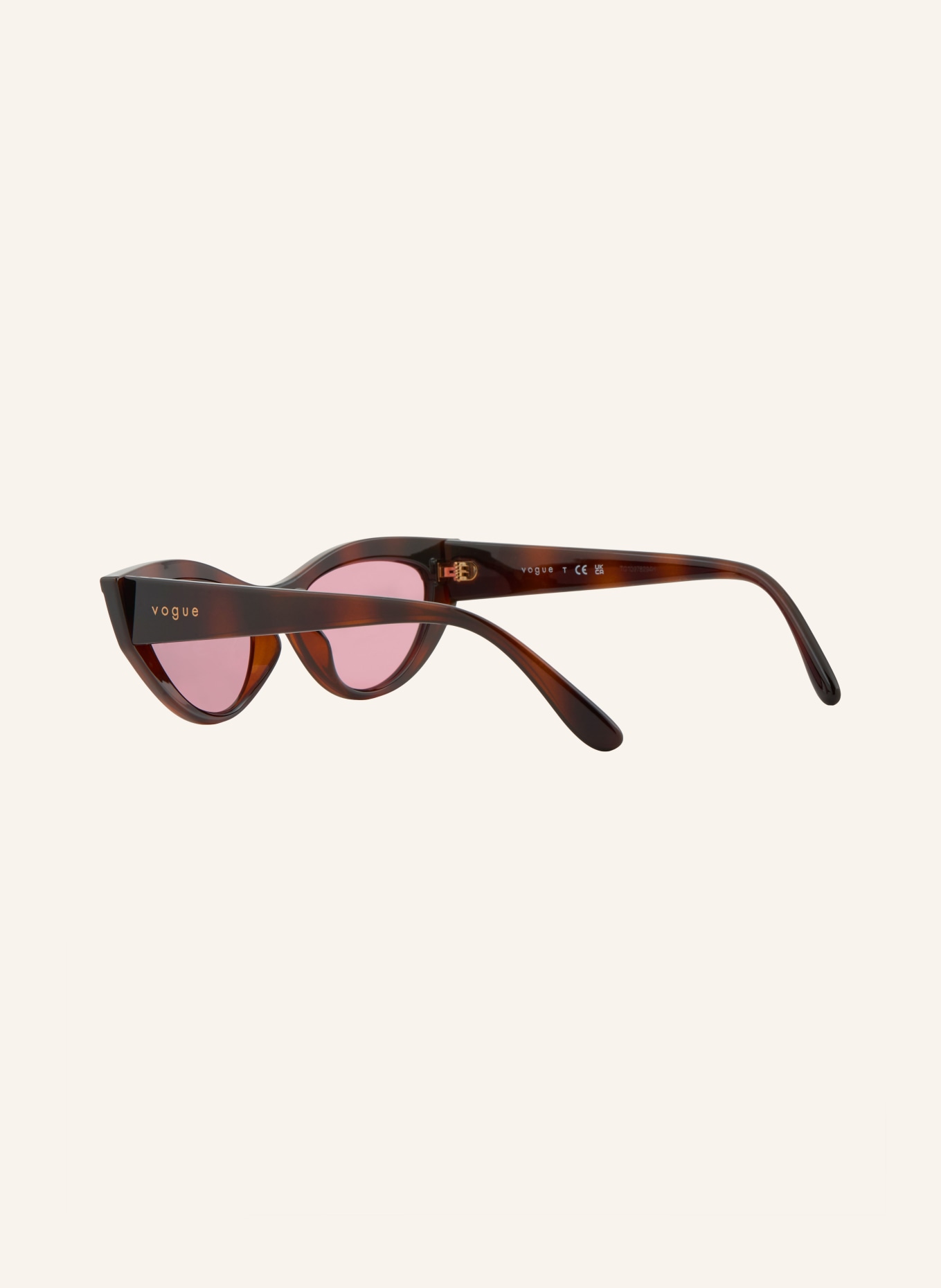 VOGUE Sonnenbrille VO5637SU: HAVANA/ ROSA VERSPIEGELT