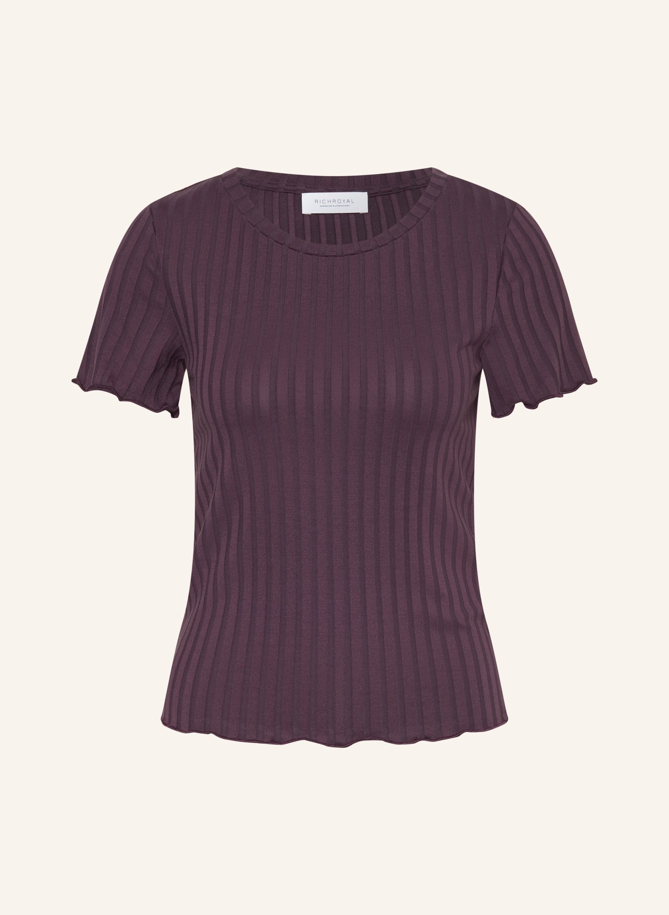 Rich & Royal T-shirt: LILAS FONCÉ