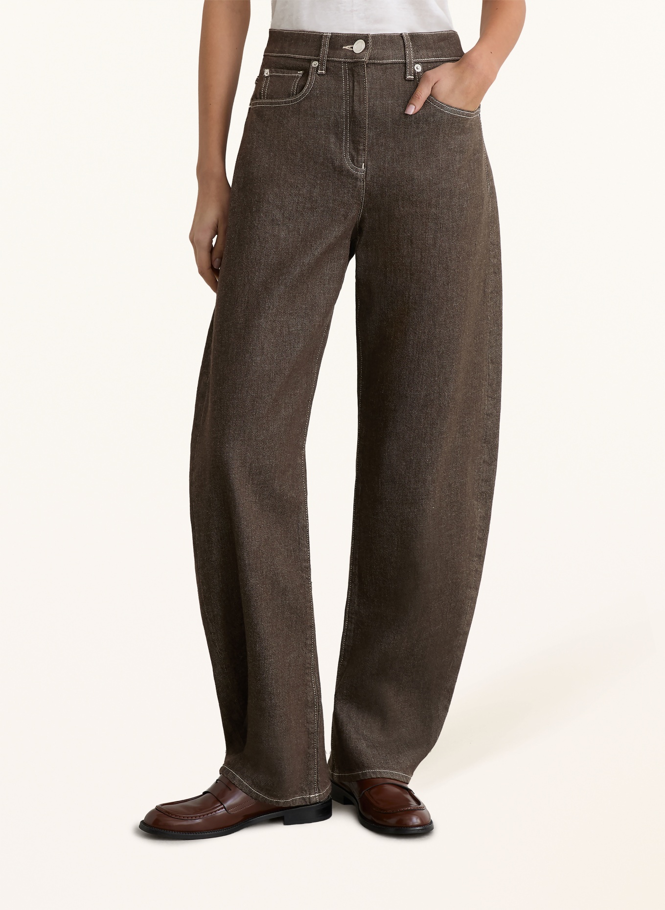 REISS Jean Barrel SABEL: 14 BROWN