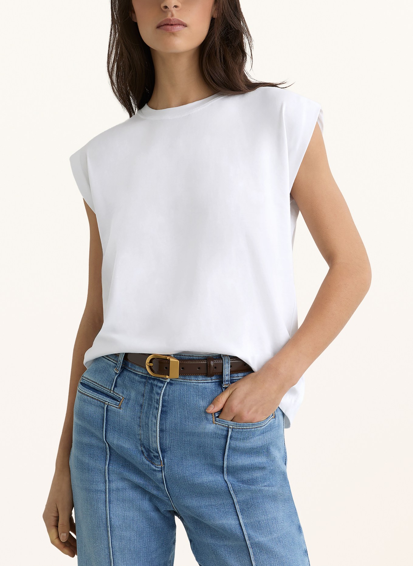 REISS T-Shirt MILLIE: WEISS