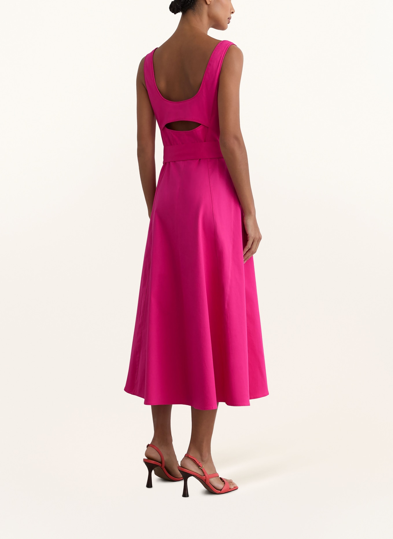 REISS Šaty IRINA: RŮŽOVÁ