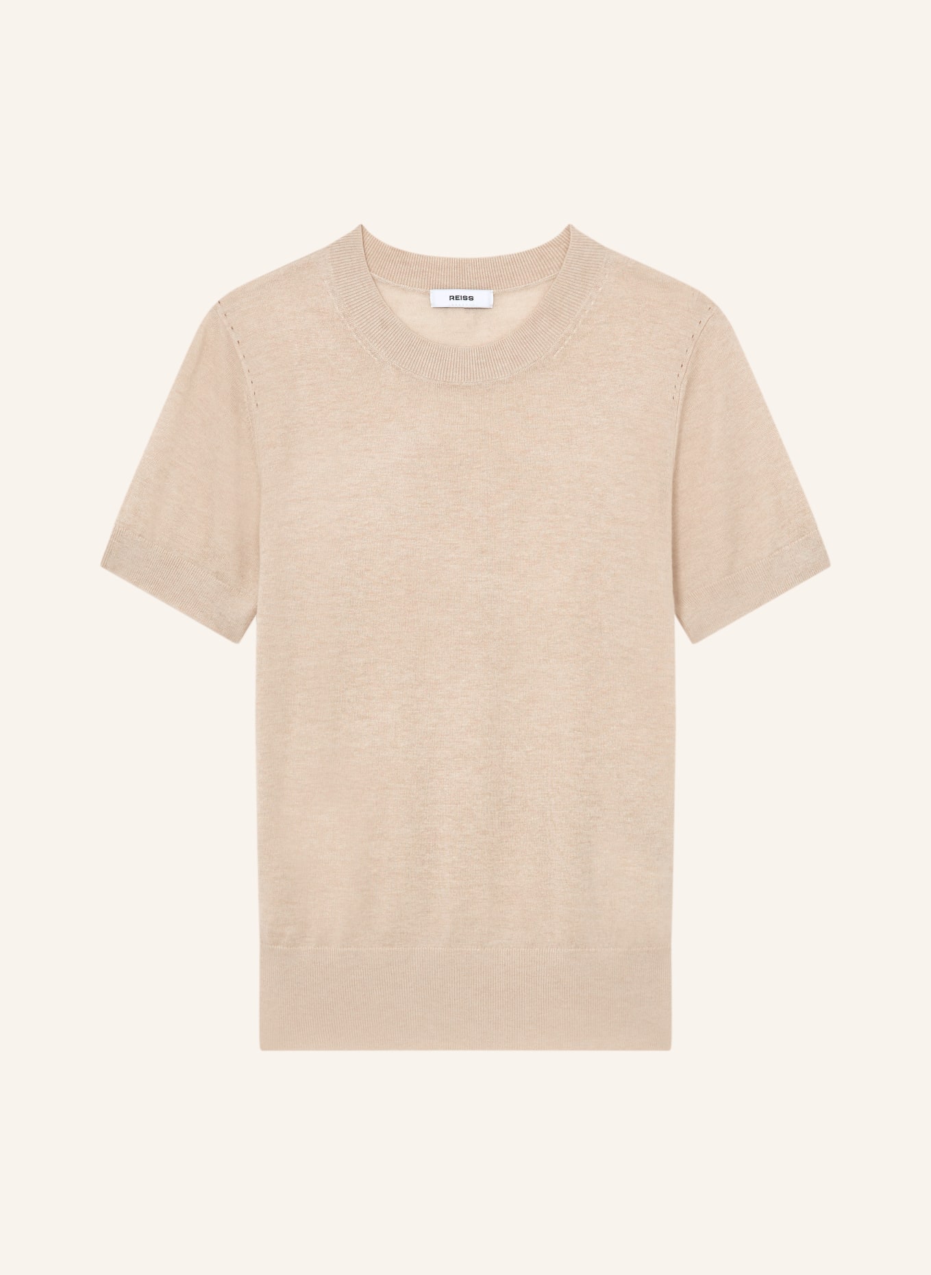 REISS Strickshirt LIVY: BEIGE