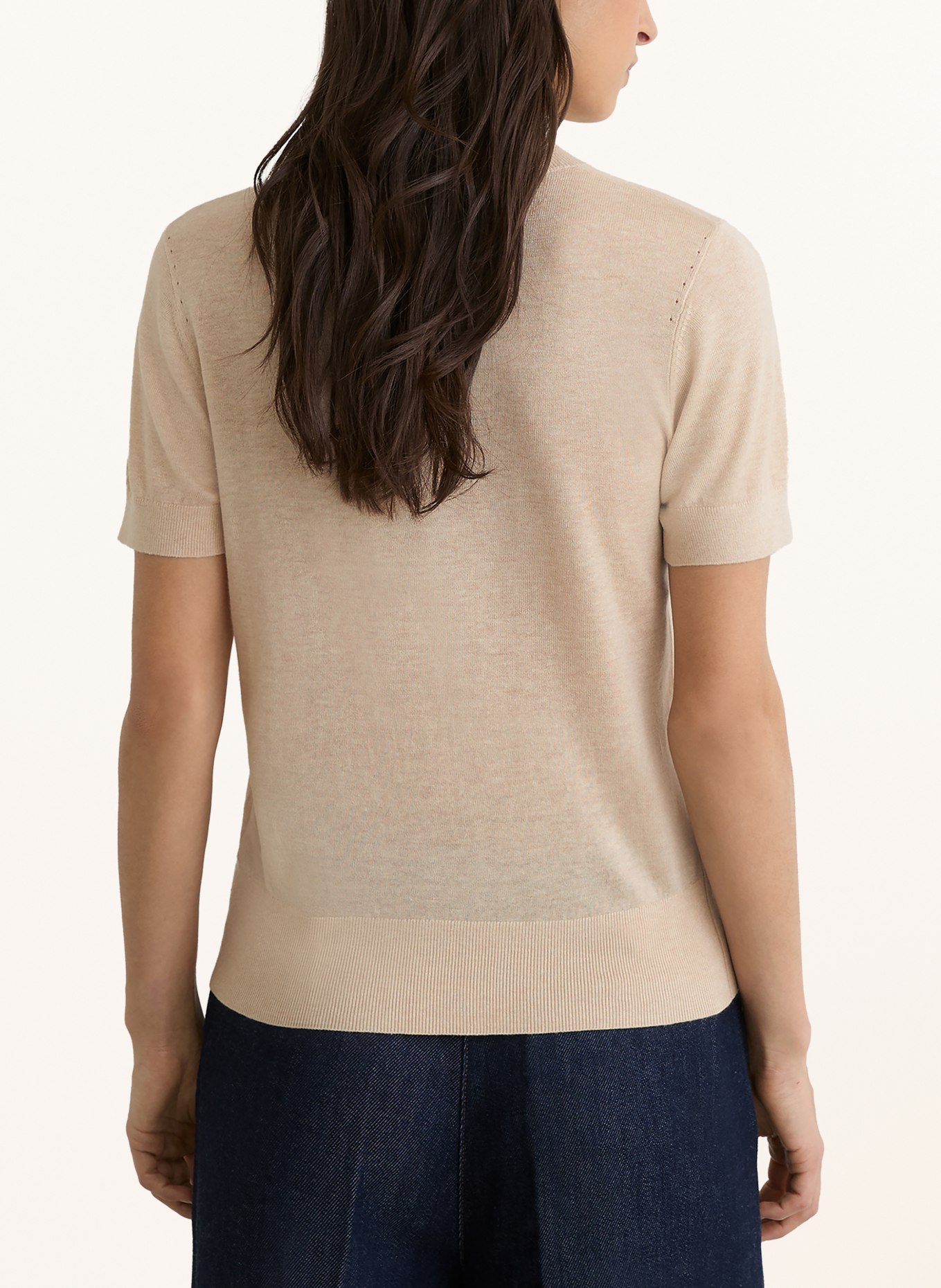 REISS Strickshirt LIVY: BEIGE