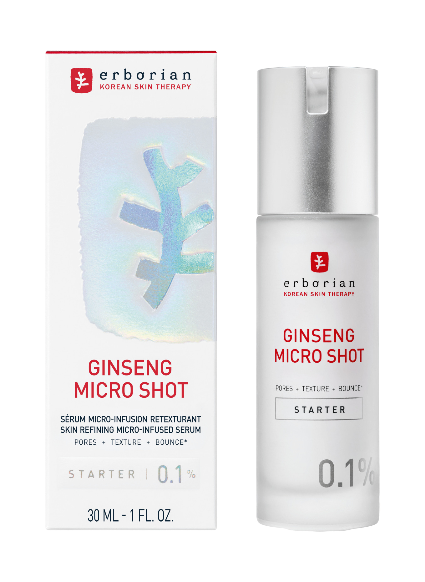 erborian GINSENG MICRO SHOT STARTER 0,1%