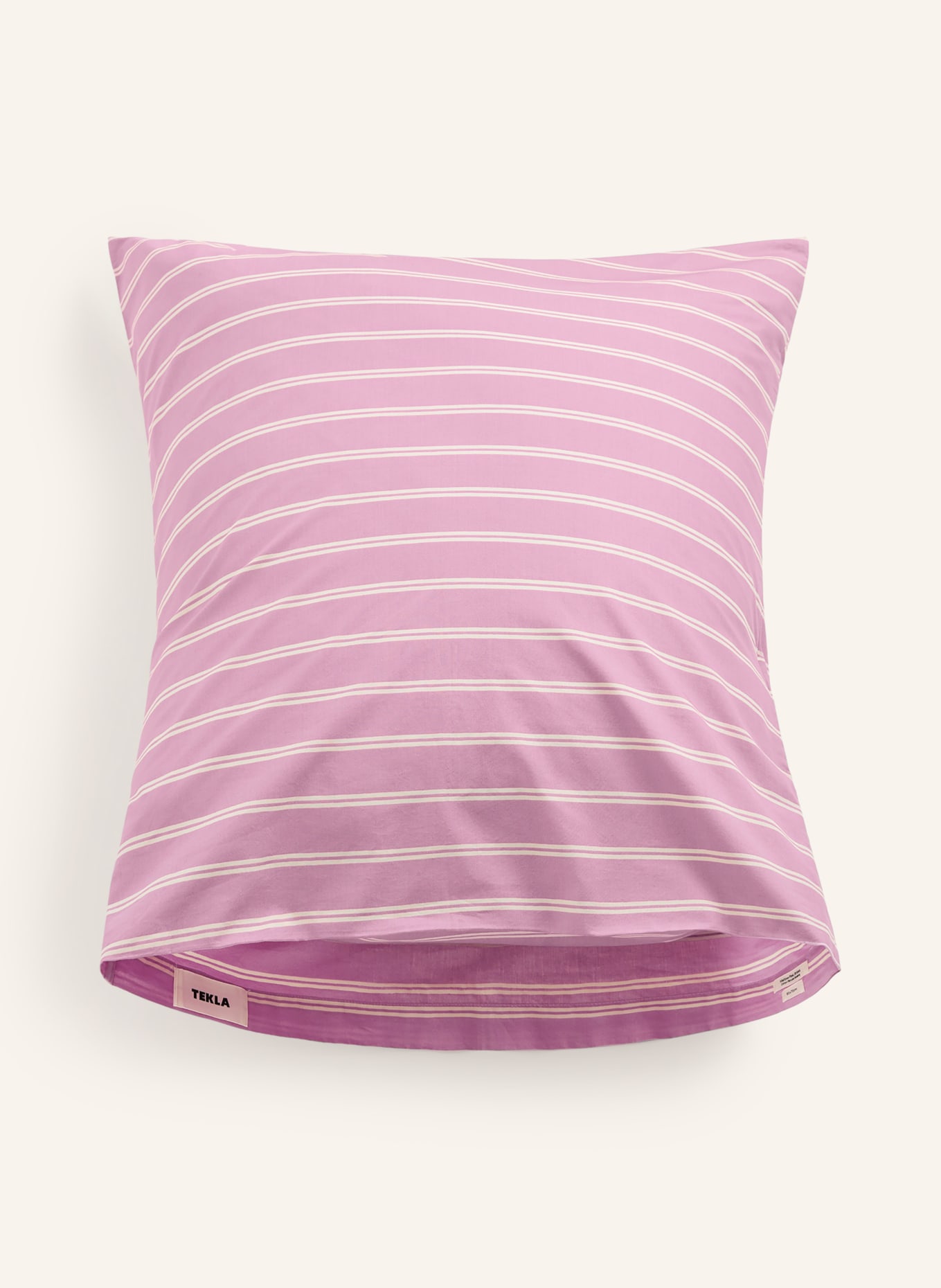 TEKLA Poszewka na poduszkę SHAM: BRUDNY RÓŻ / KREMOWY