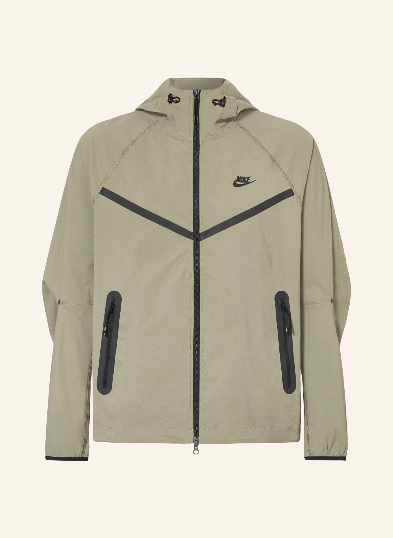 Nike Jacke TECH: OLIV / SCHWARZ