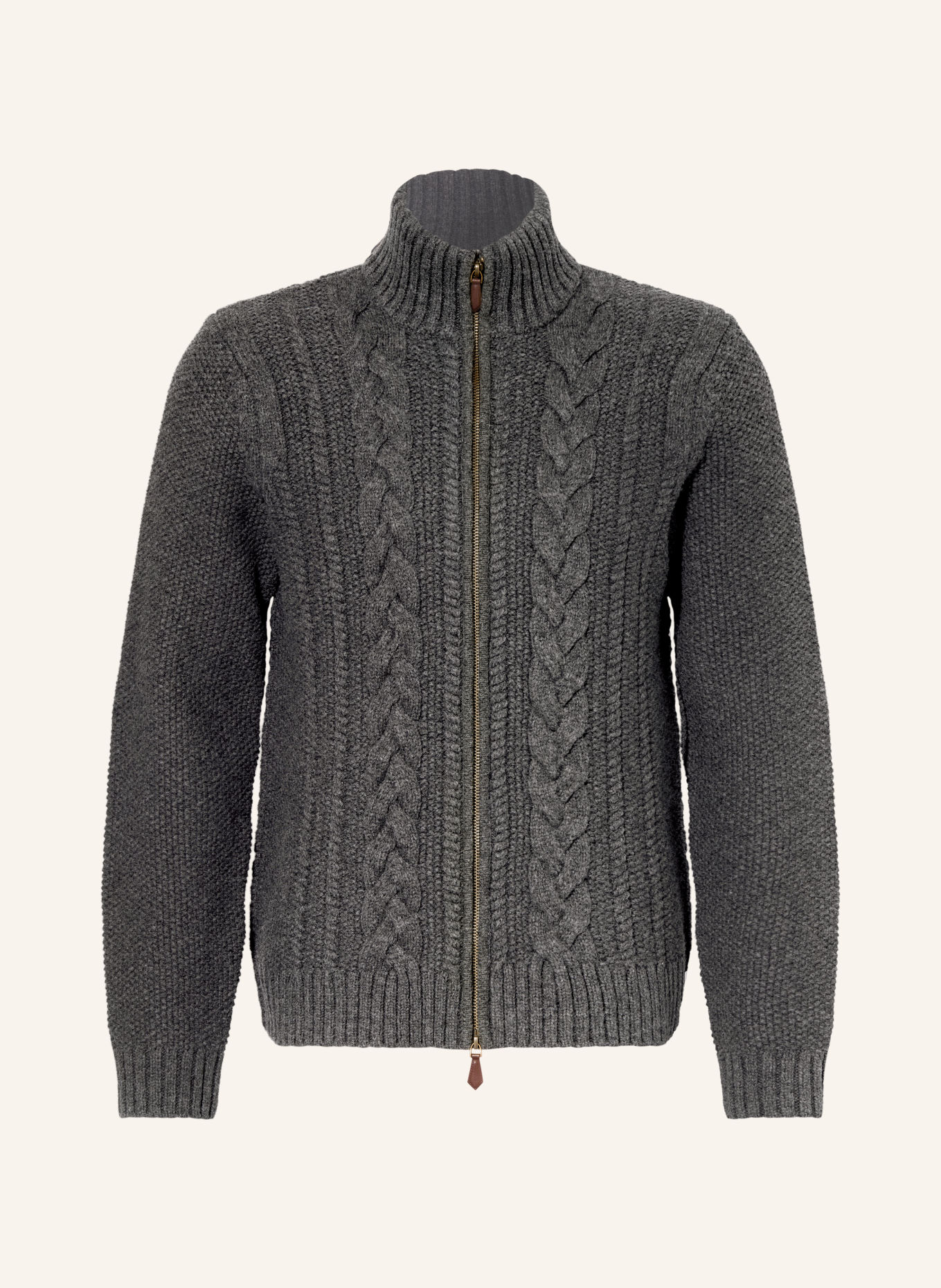 HABSBURG DAVIDE Cardigan: DARK GRAY