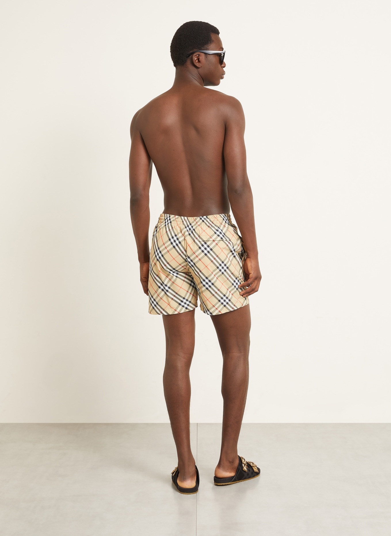 BURBERRY Szorty kąpielowe: CAMELOWY / CZERWONY / CZARNY