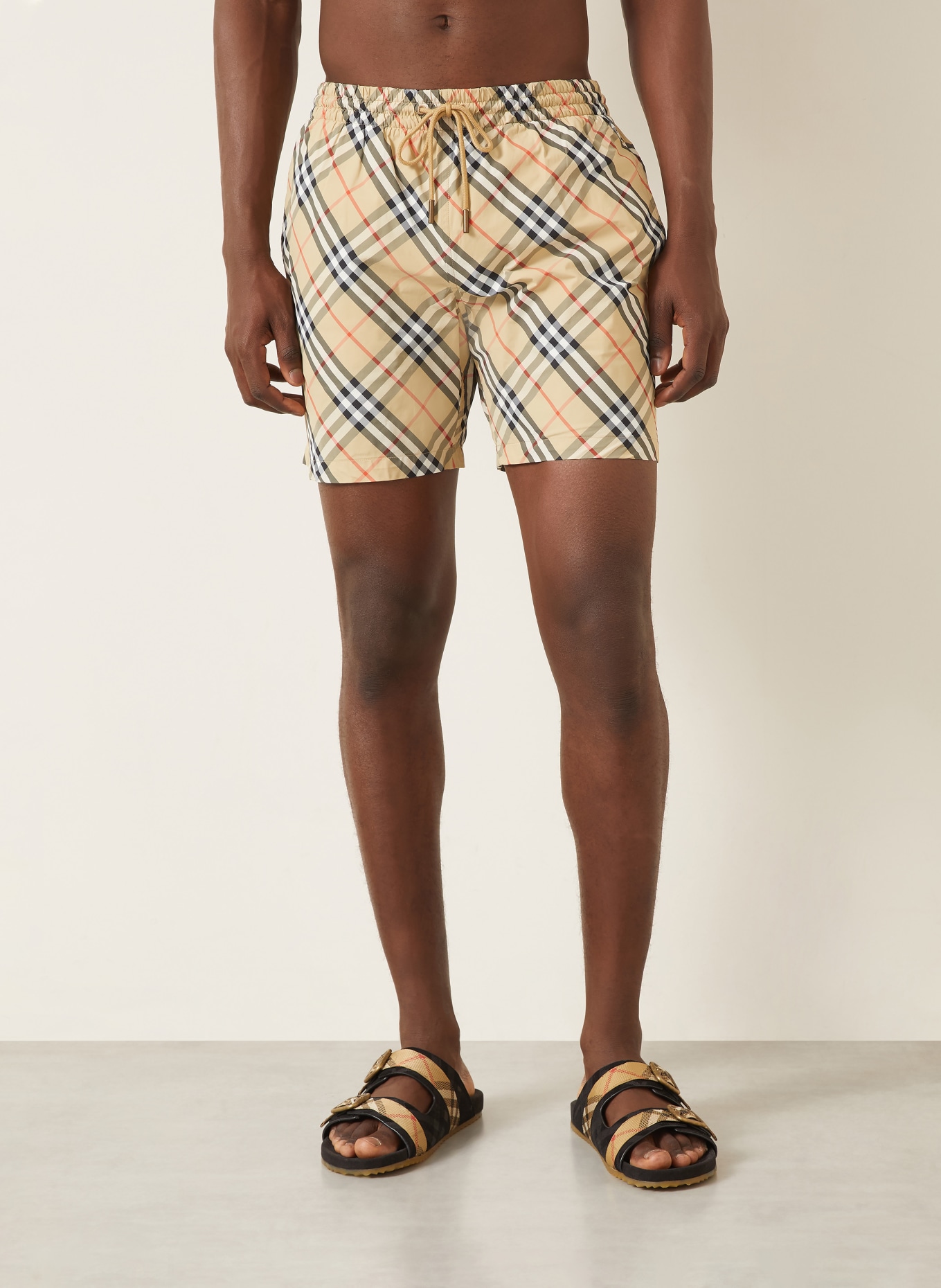 BURBERRY Szorty kąpielowe: CAMELOWY / CZERWONY / CZARNY