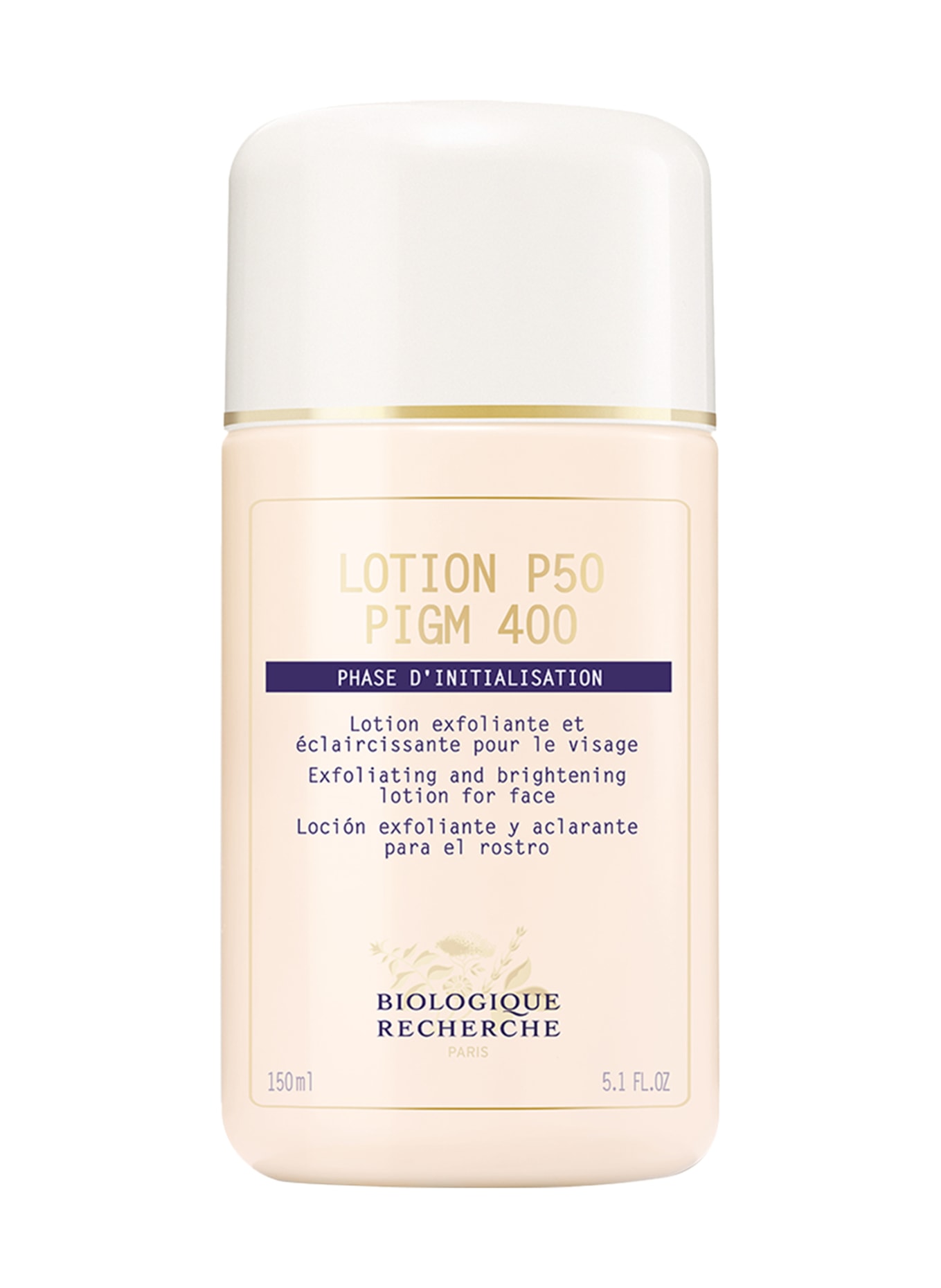 BIOLOGIQUE RECHERCHE LOTION P50 PIGM 400