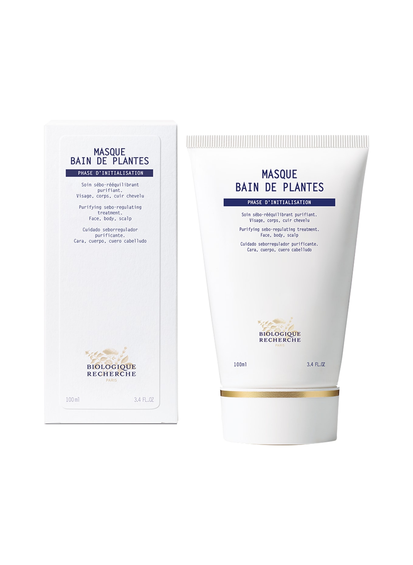 BIOLOGIQUE RECHERCHE MASQUE BAIN DE PLANTES