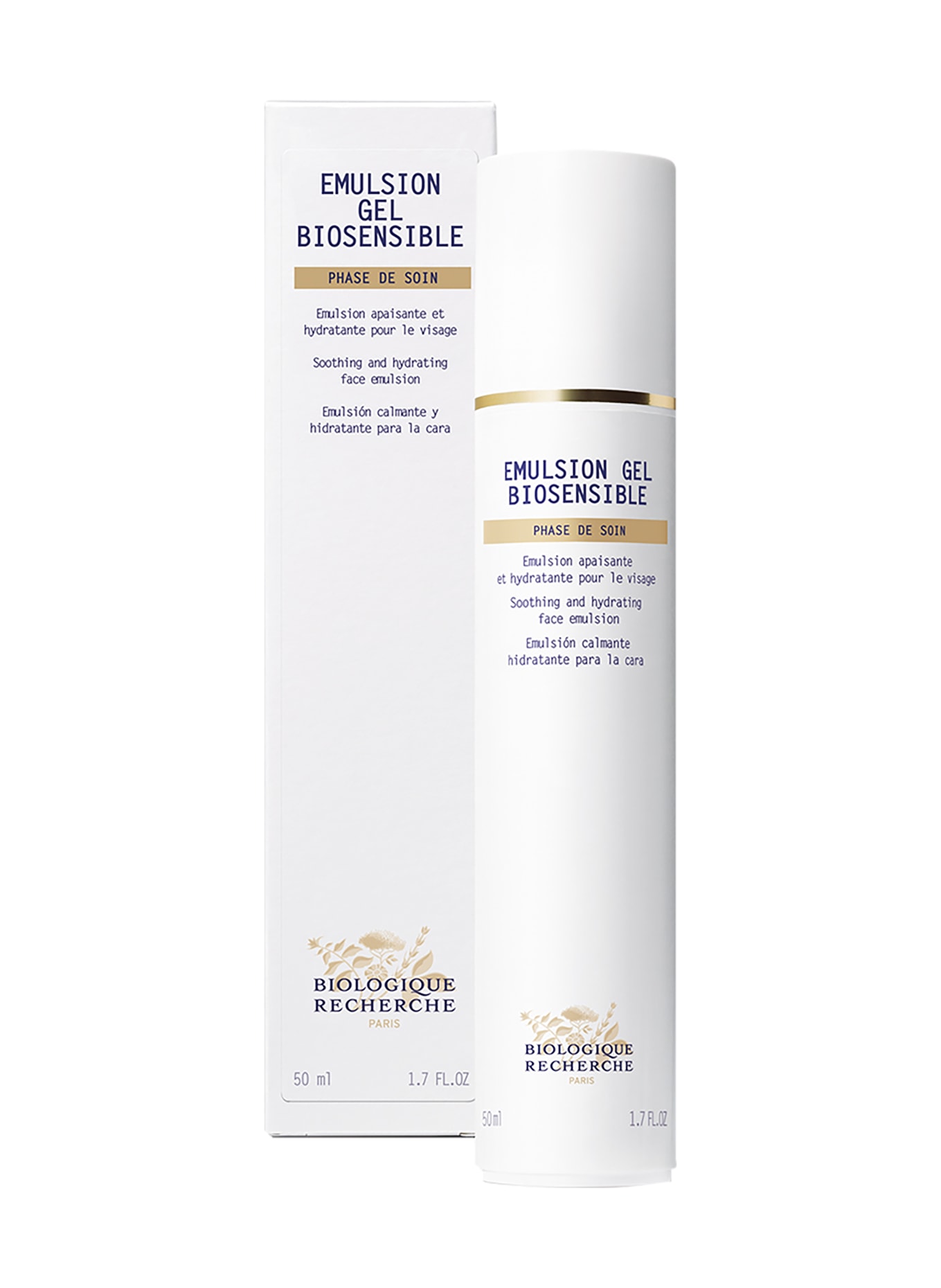 BIOLOGIQUE RECHERCHE EMULSION GEL BIOSENSIBLE