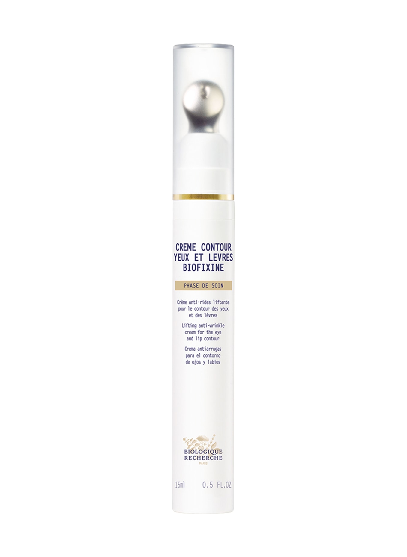 BIOLOGIQUE RECHERCHE CRÈME CONTOUR YEUX ET LÈVRES BIOFIXINE