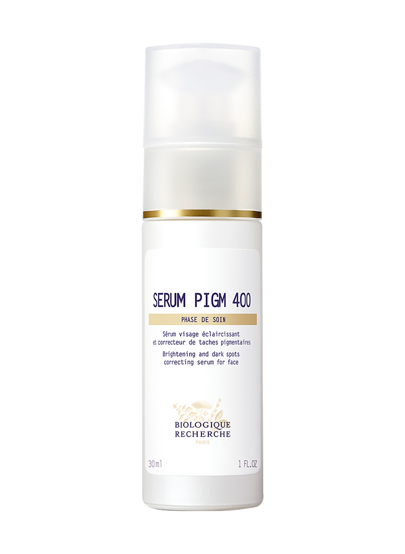 BIOLOGIQUE RECHERCHE SÉRUM PIGM 400