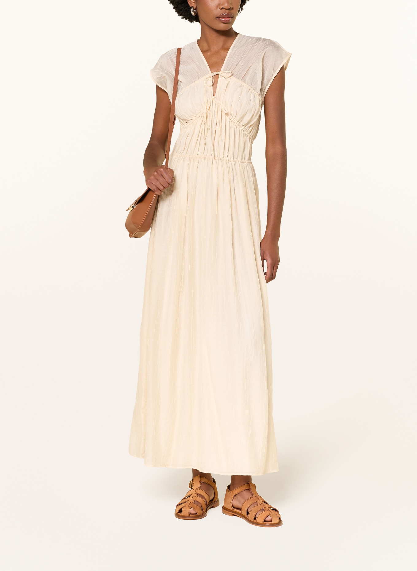 CLAUDIE PIERLOT Sukienka: ECRU