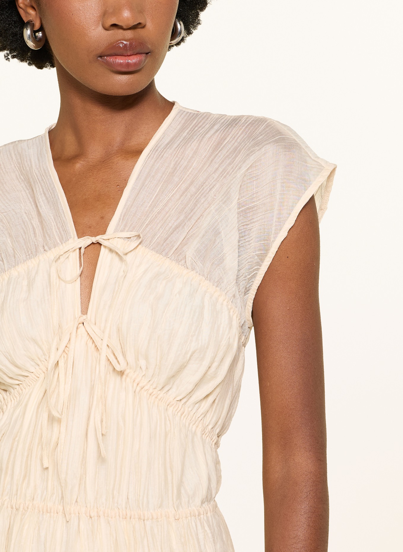 CLAUDIE PIERLOT Sukienka: ECRU