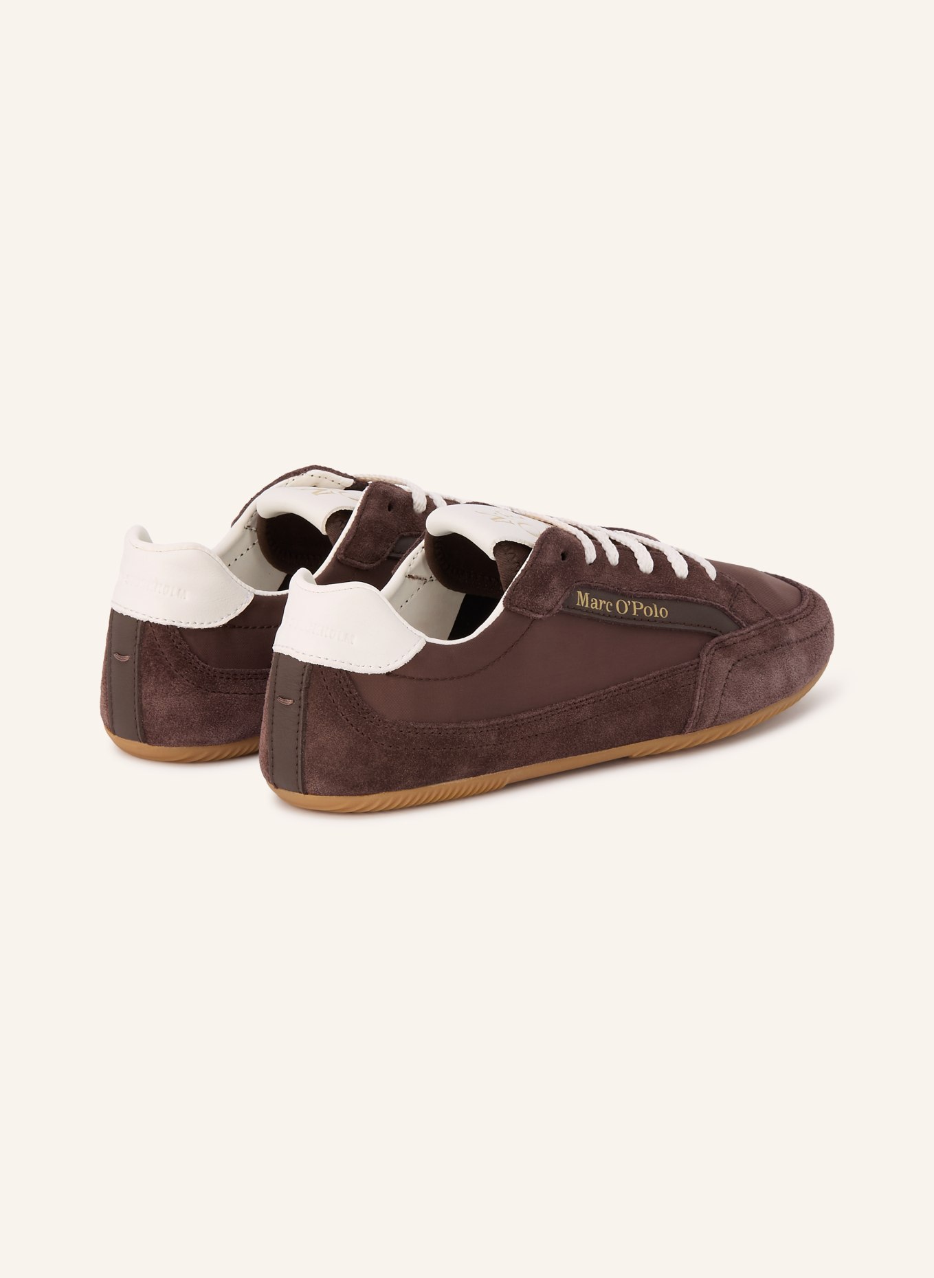 Marc O'Polo baskets: BLANC / GRIS CLAIR