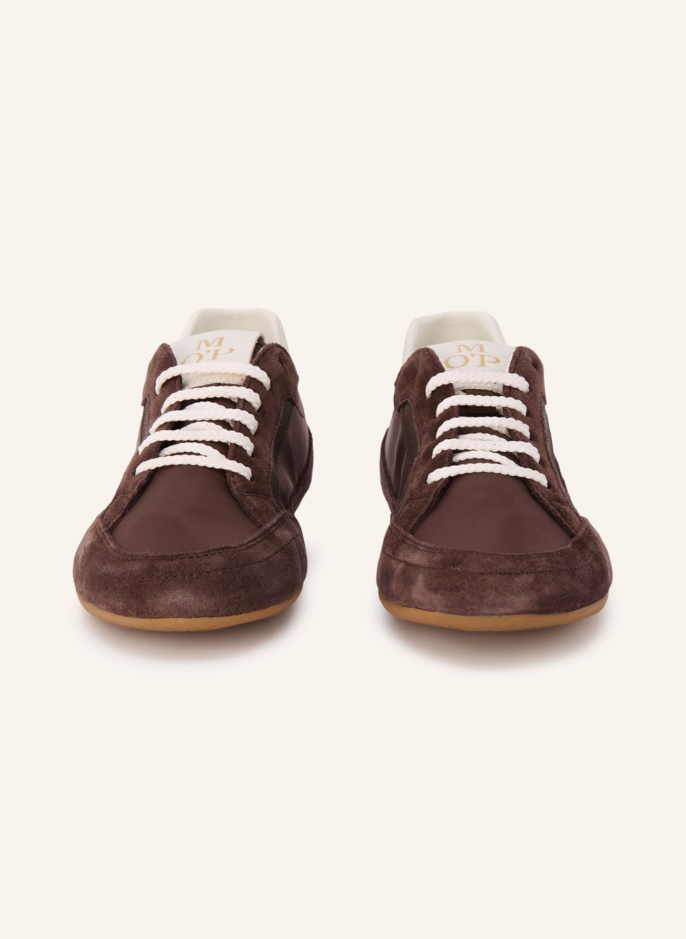 Marc O'Polo baskets: BLANC / GRIS CLAIR