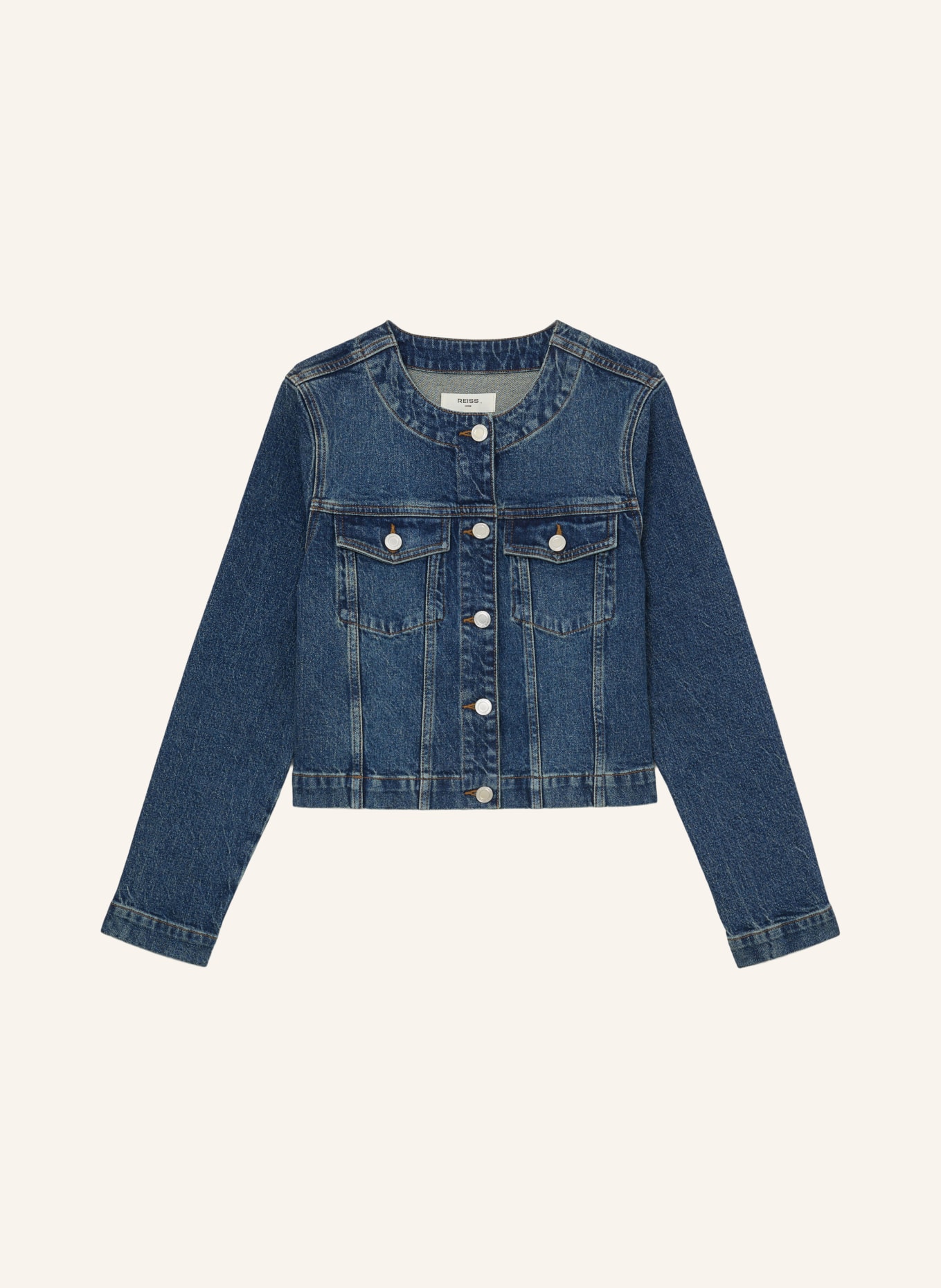 REISS Jeansjacke MEDORA: 31 MID BLUE