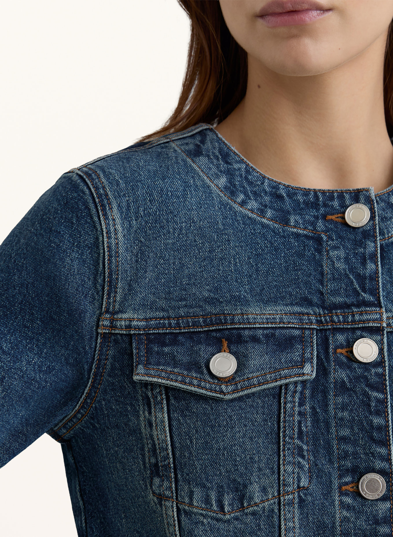 REISS Jeansjacke MEDORA: 31 MID BLUE