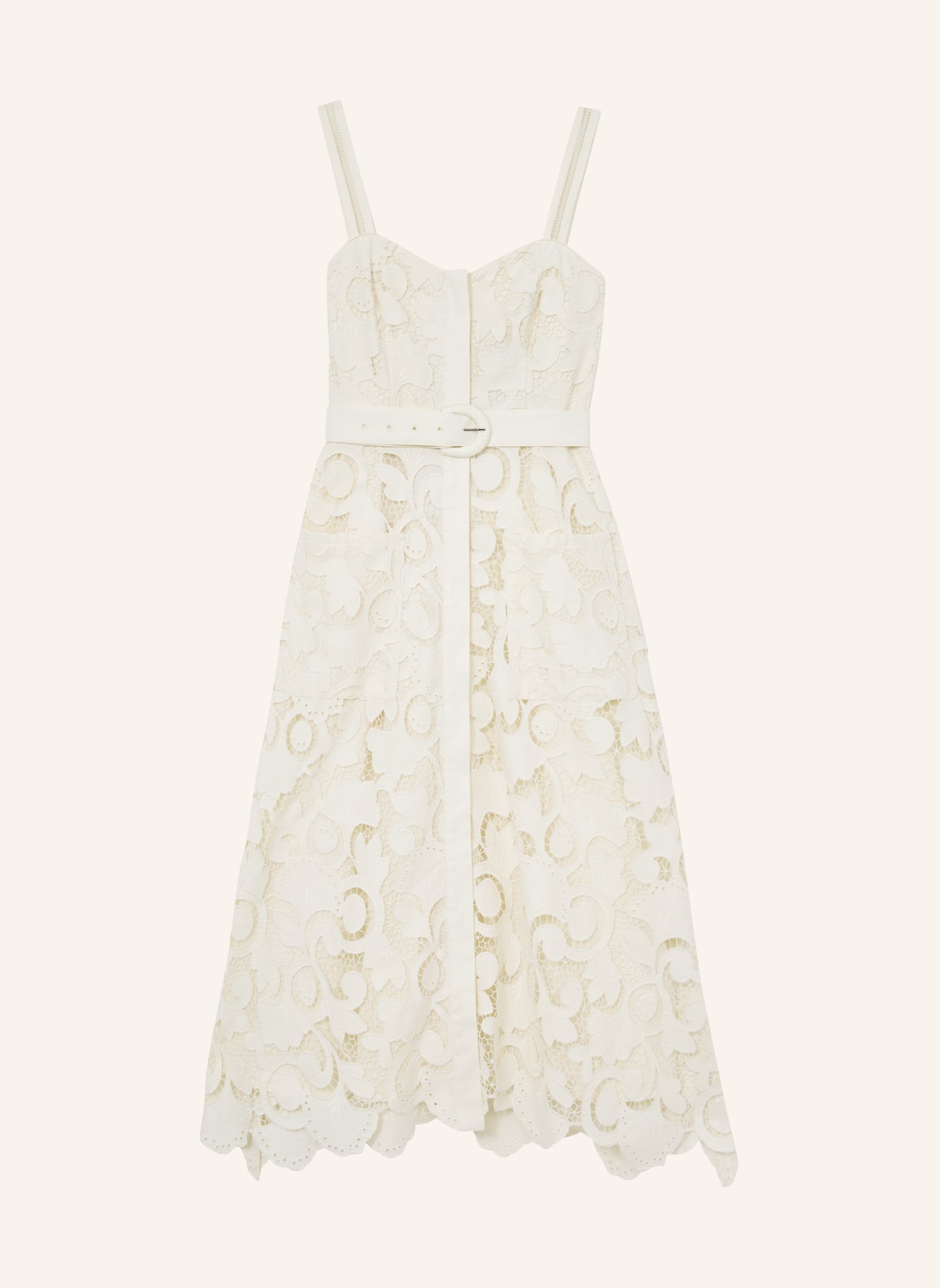 REISS Kleid KERINA: CREME