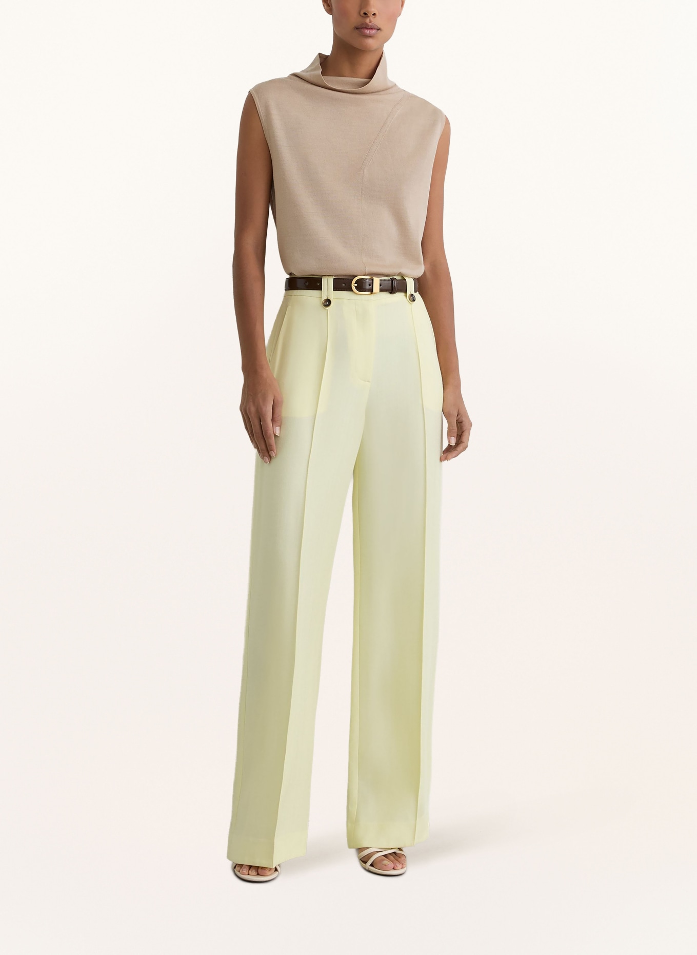 REISS Top HONEY: BEIGE