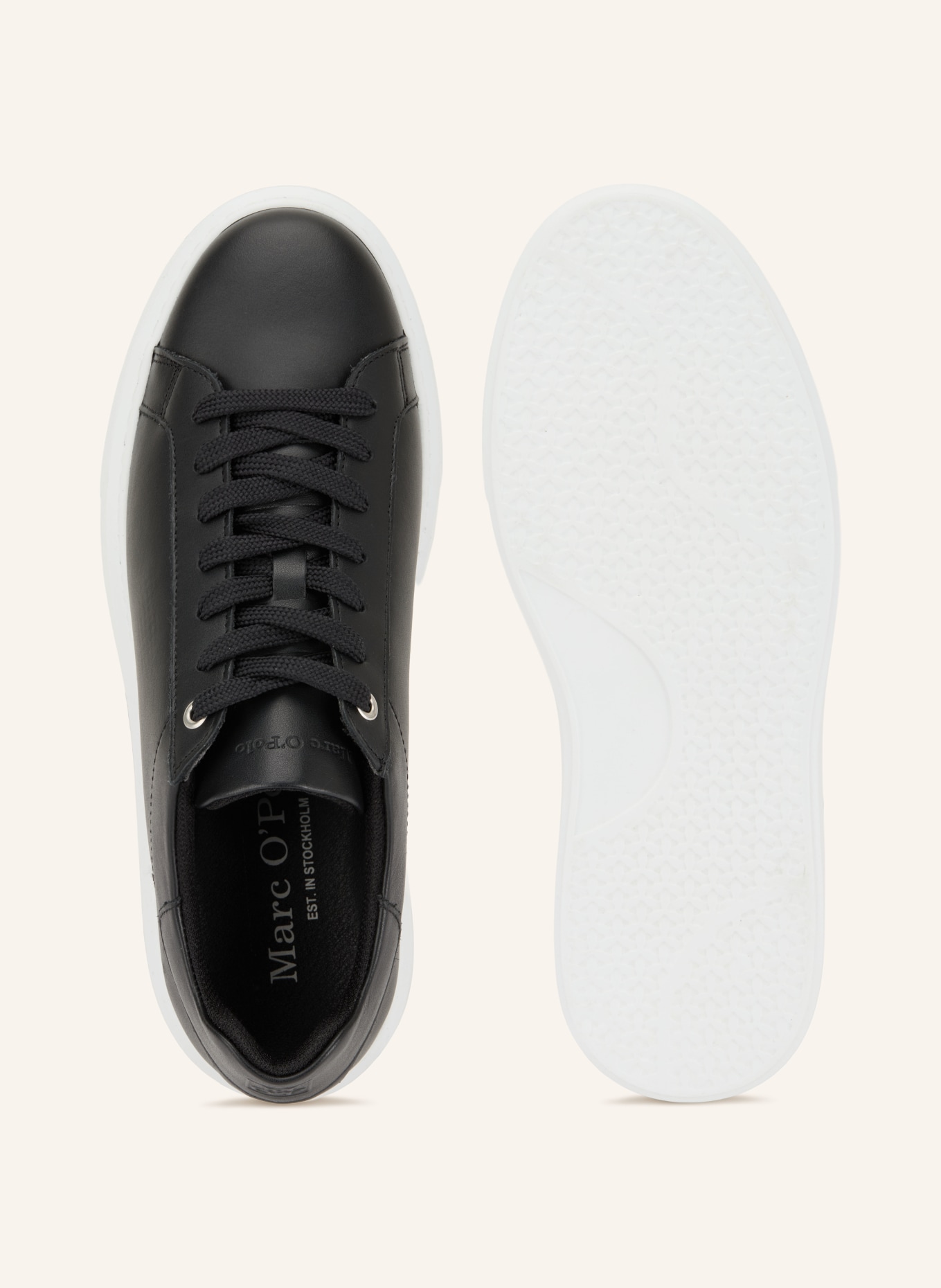 Marc O'Polo Sneaker CEDRIC 2A: CZARNY / BIAŁY