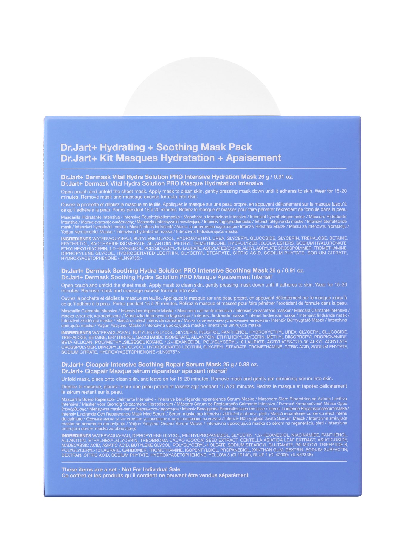 Dr.Jart+ HYDRATING + SOOTHING MASK KIT