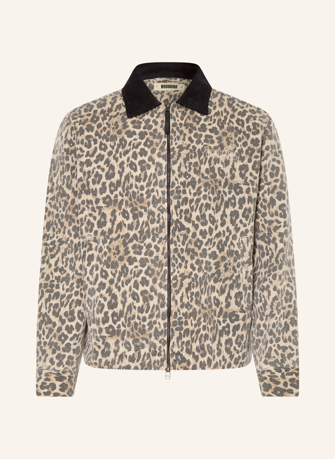 WOODBIRD Jeansjacke WBPON: BLACK-YELLOW