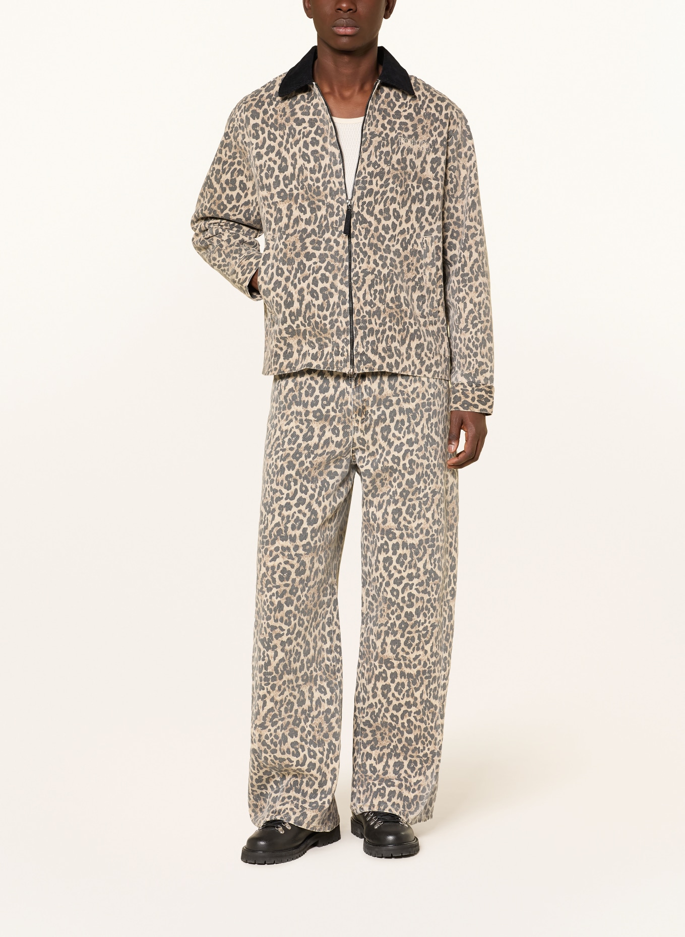 WOODBIRD Jeansjacke WBPON: BLACK-YELLOW