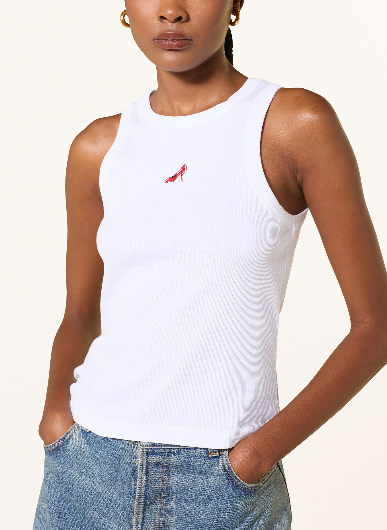 The Devil Wears Prada Top: WEISS