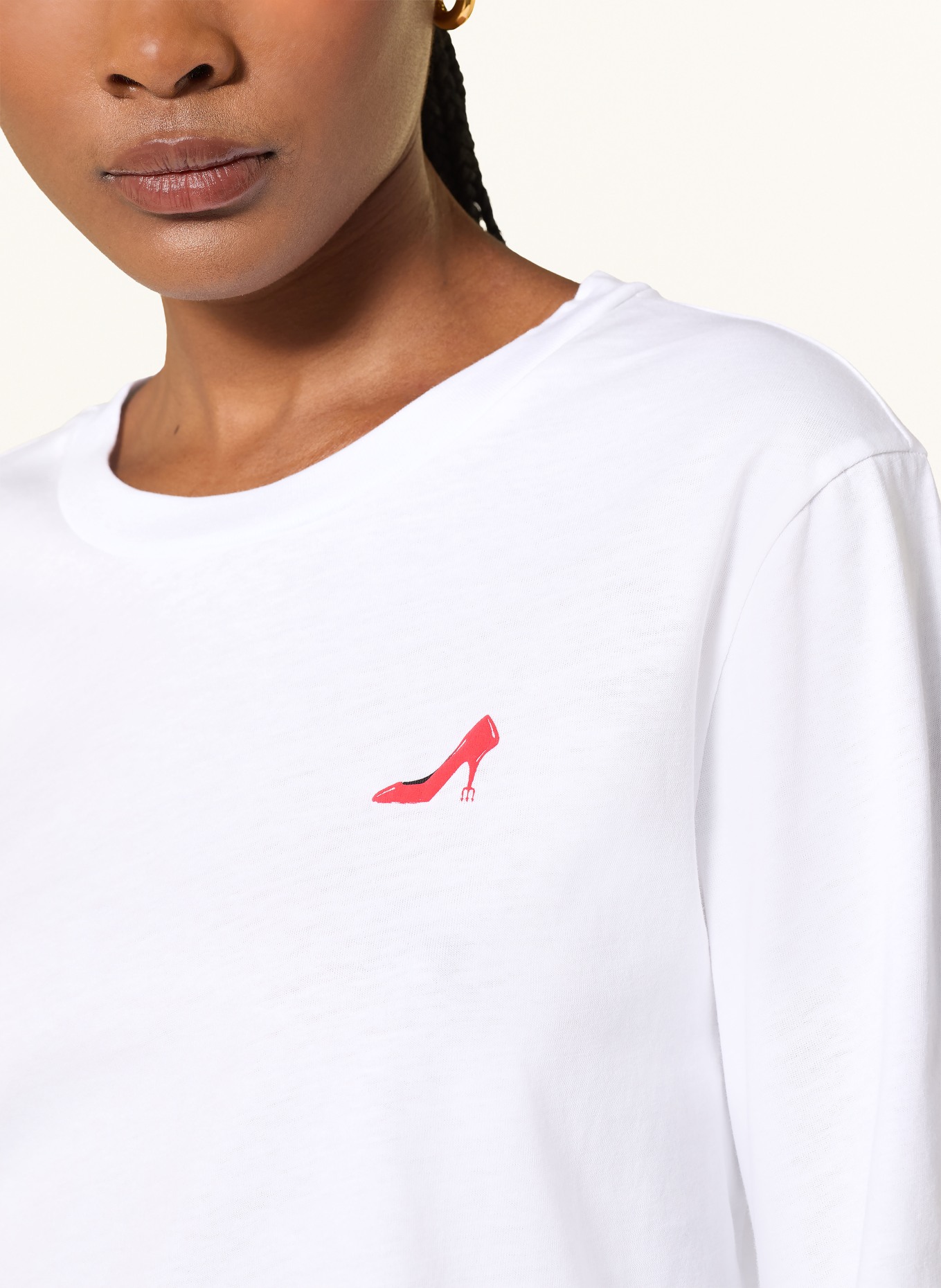 The Devil Wears Prada Longsleeve: WEISS