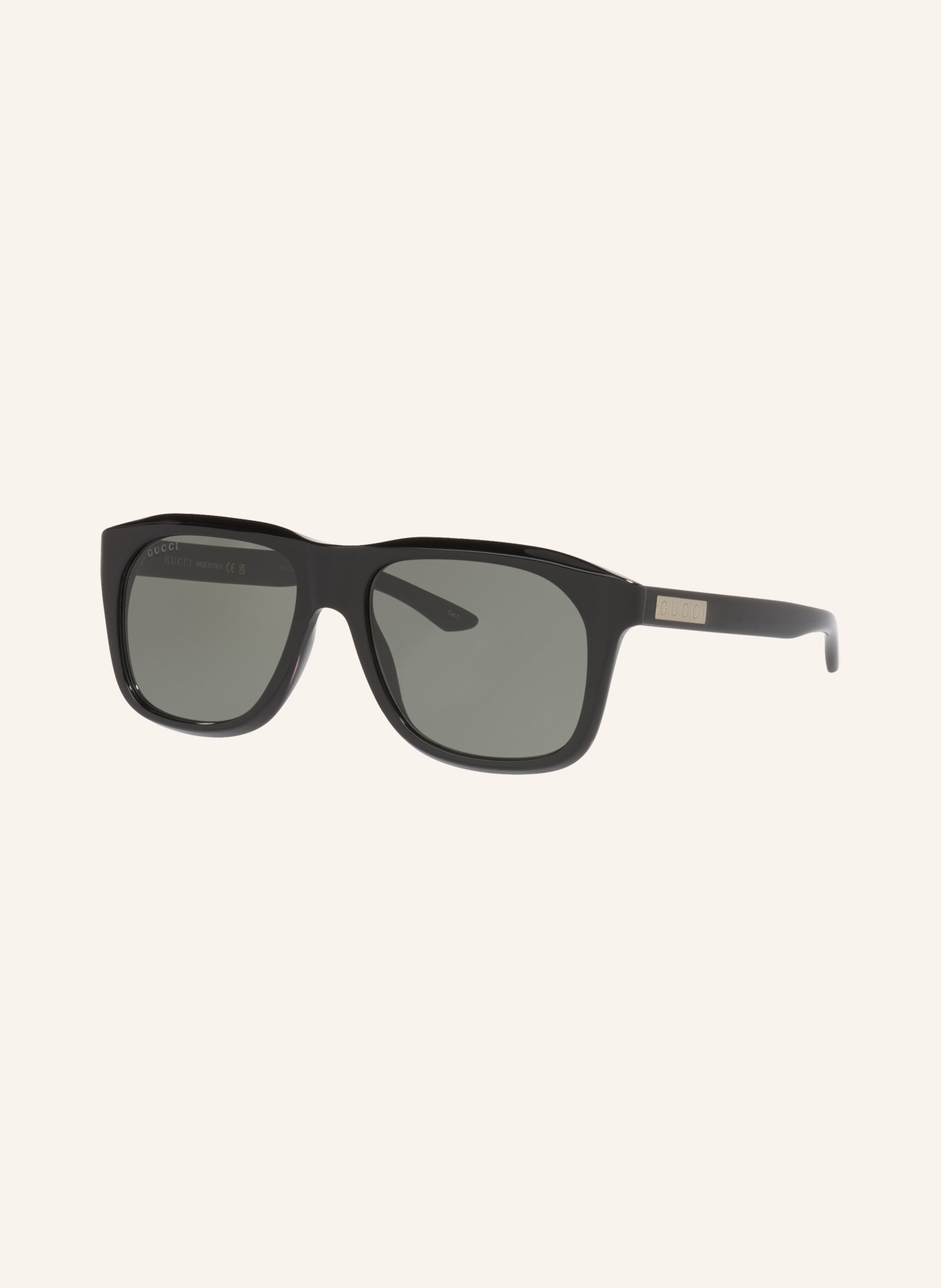 GUCCI Okulary przeciwsłoneczne GC002753: CZARNY/ SZARY