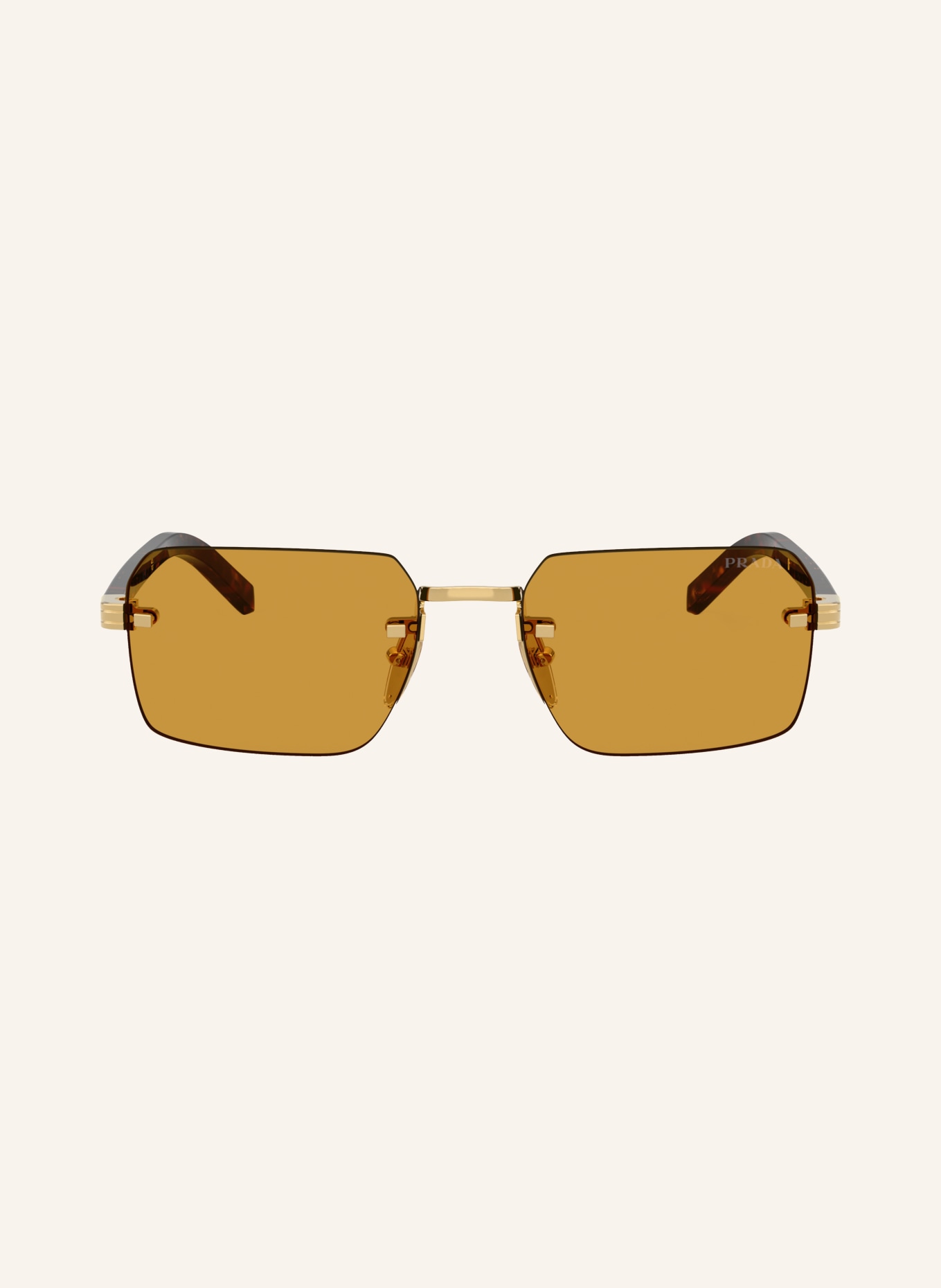 PRADA Sonnenbrille PR D55S: GOLD/ DUNKELGELB