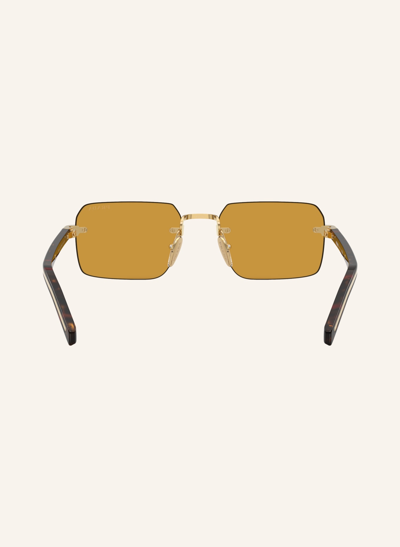 PRADA Sonnenbrille PR D55S: GOLD/ DUNKELGELB