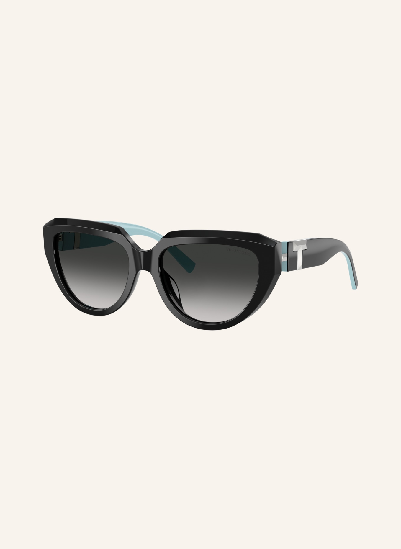 TIFFANY & Co. Sonnenbrille TF4238U: SCHWARZ/ GRAU VERLAUF