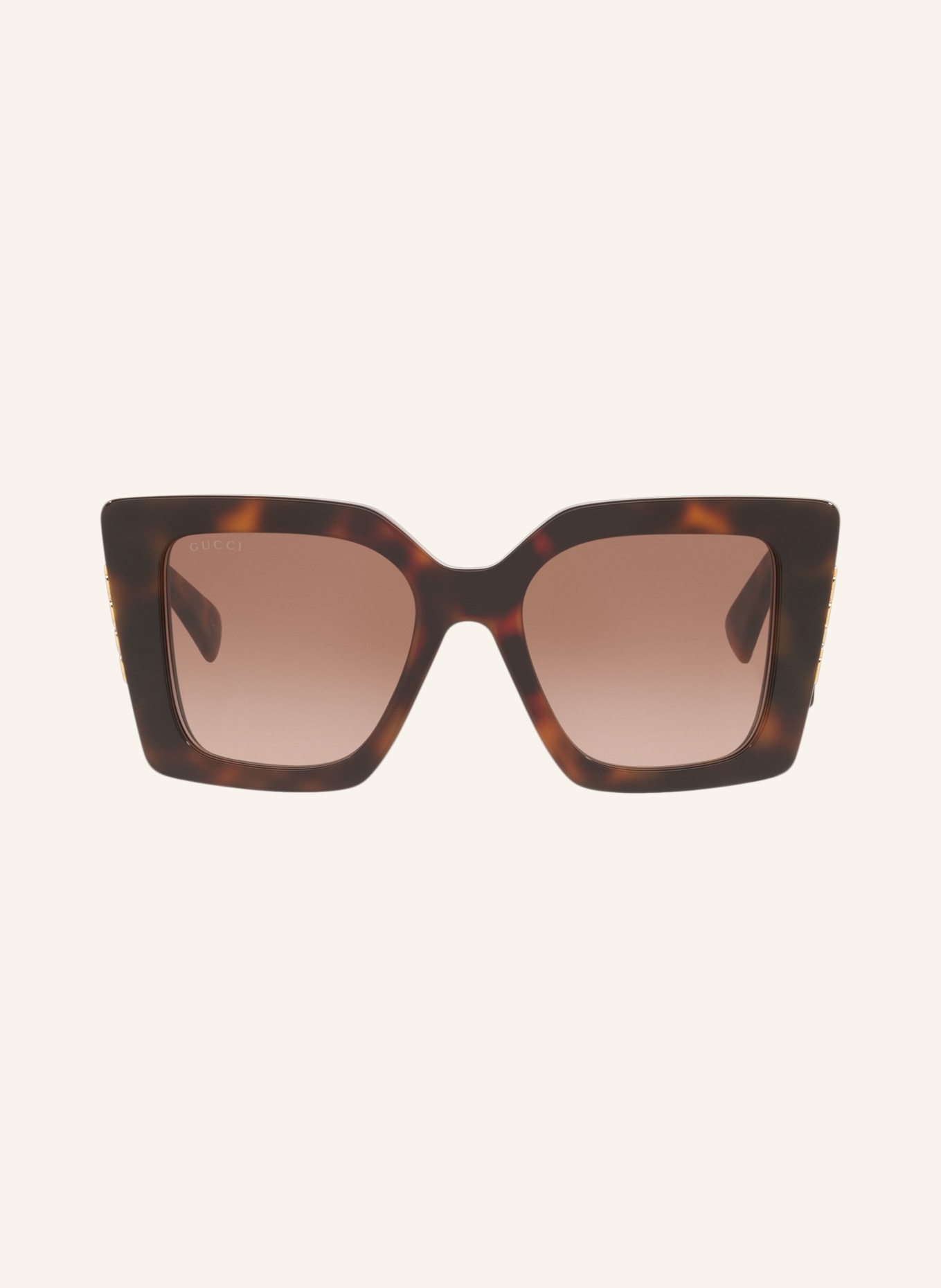 GUCCI Okulary przeciwsłoneczne GC002725: HAVANA/ BRĄZOWY GRADIENT