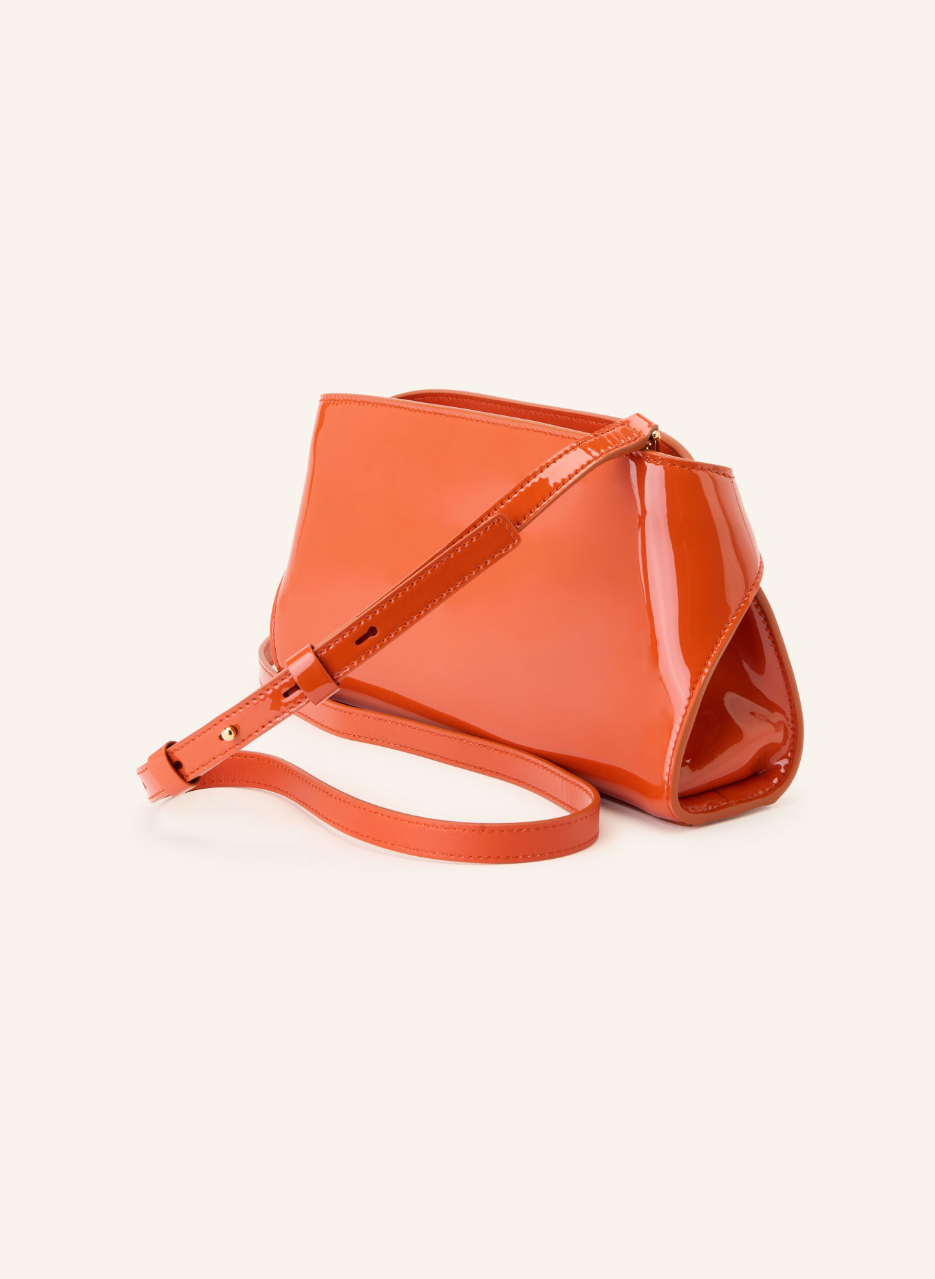 FERRAGAMO Schoudertas HUG: ORANJE / GOUD
