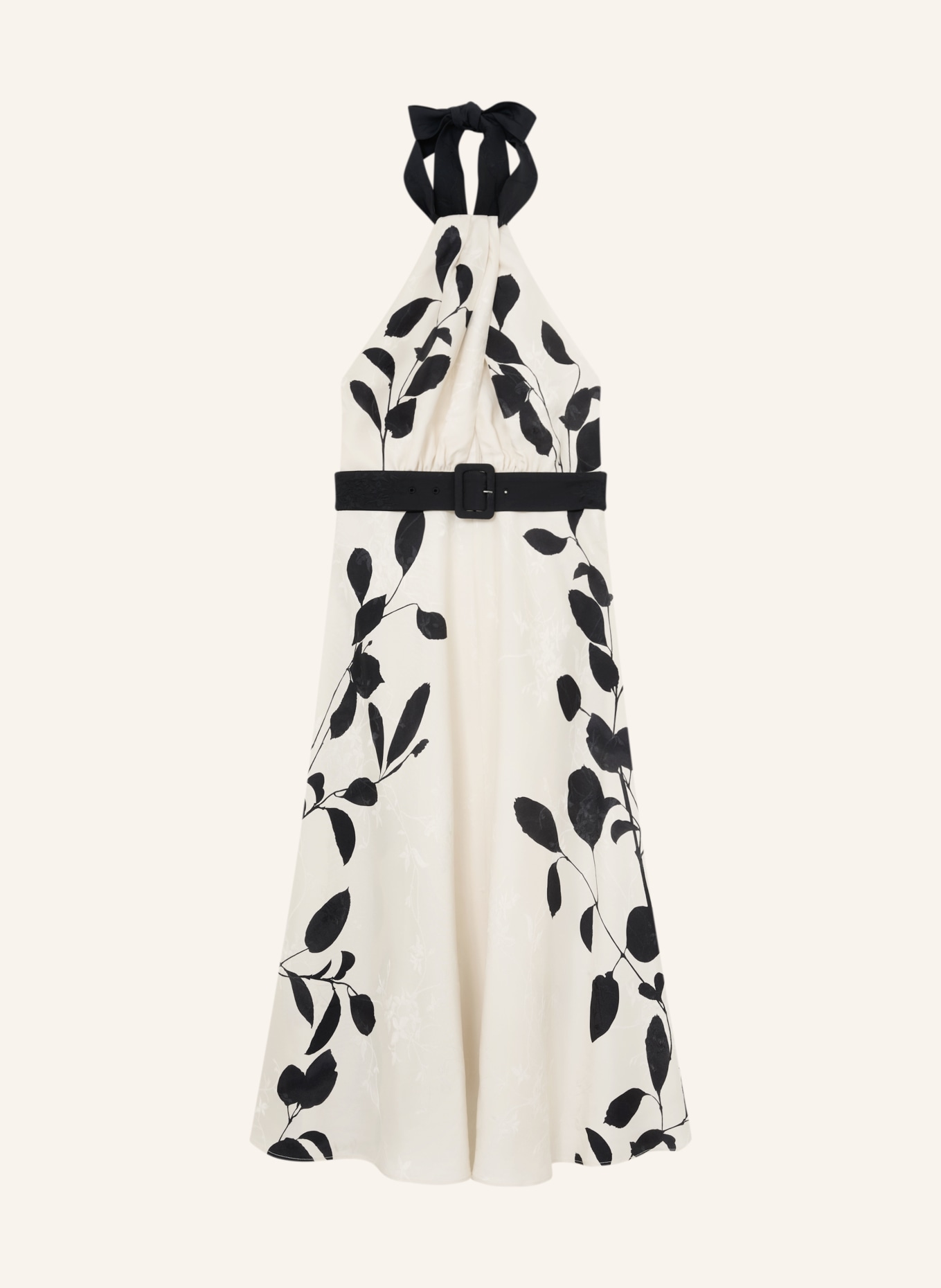 REISS Kleid LIBBY: WEISS / SCHWARZ