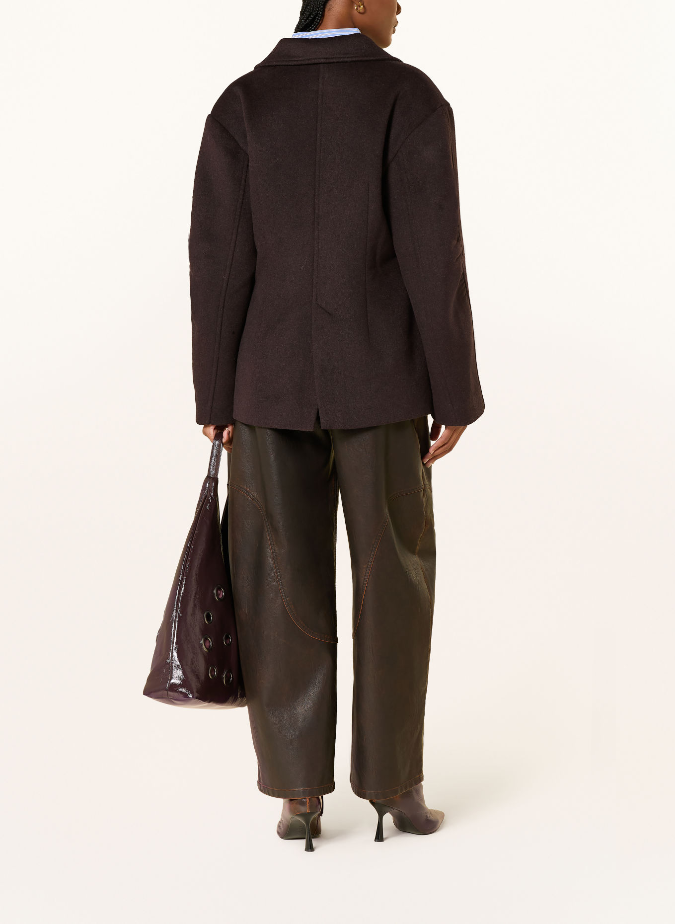 BAUM UND PFERDGARTEN BENINA Blazer Coat: DARK GRAY